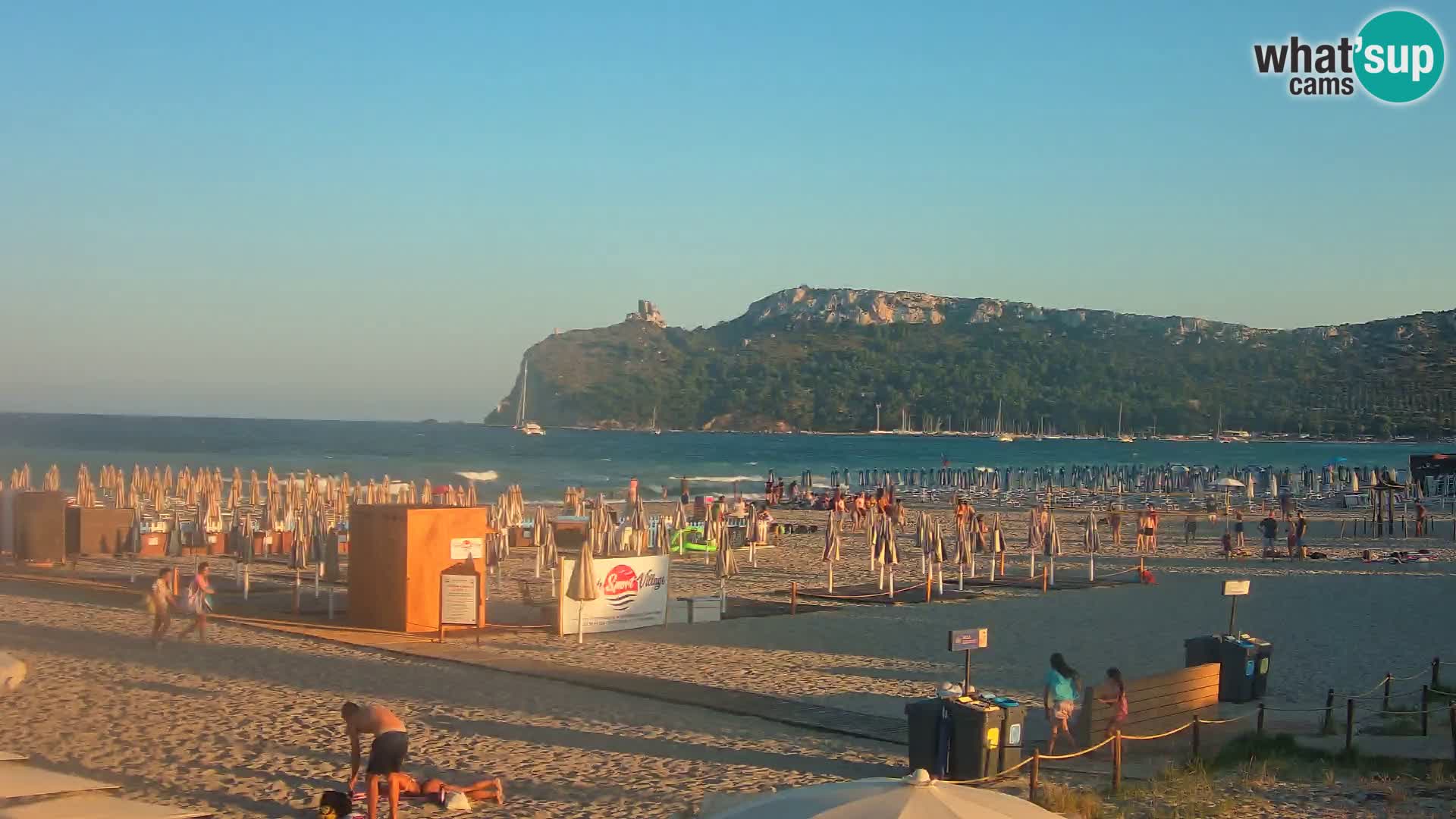 Webcam spiaggia del Poetto | Cagliari | Sardegna