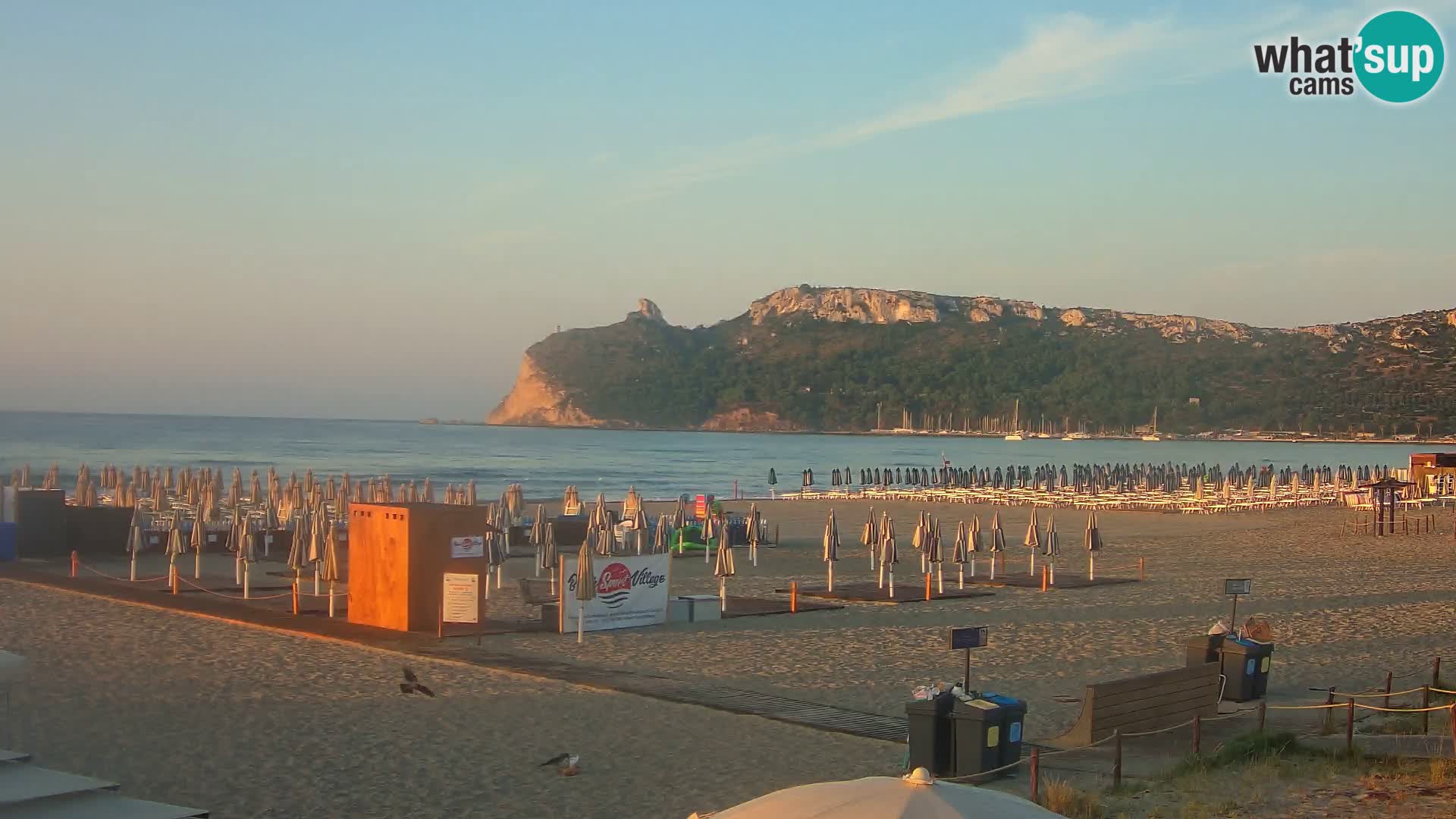 Webcam spiaggia del Poetto | Cagliari | Sardegna