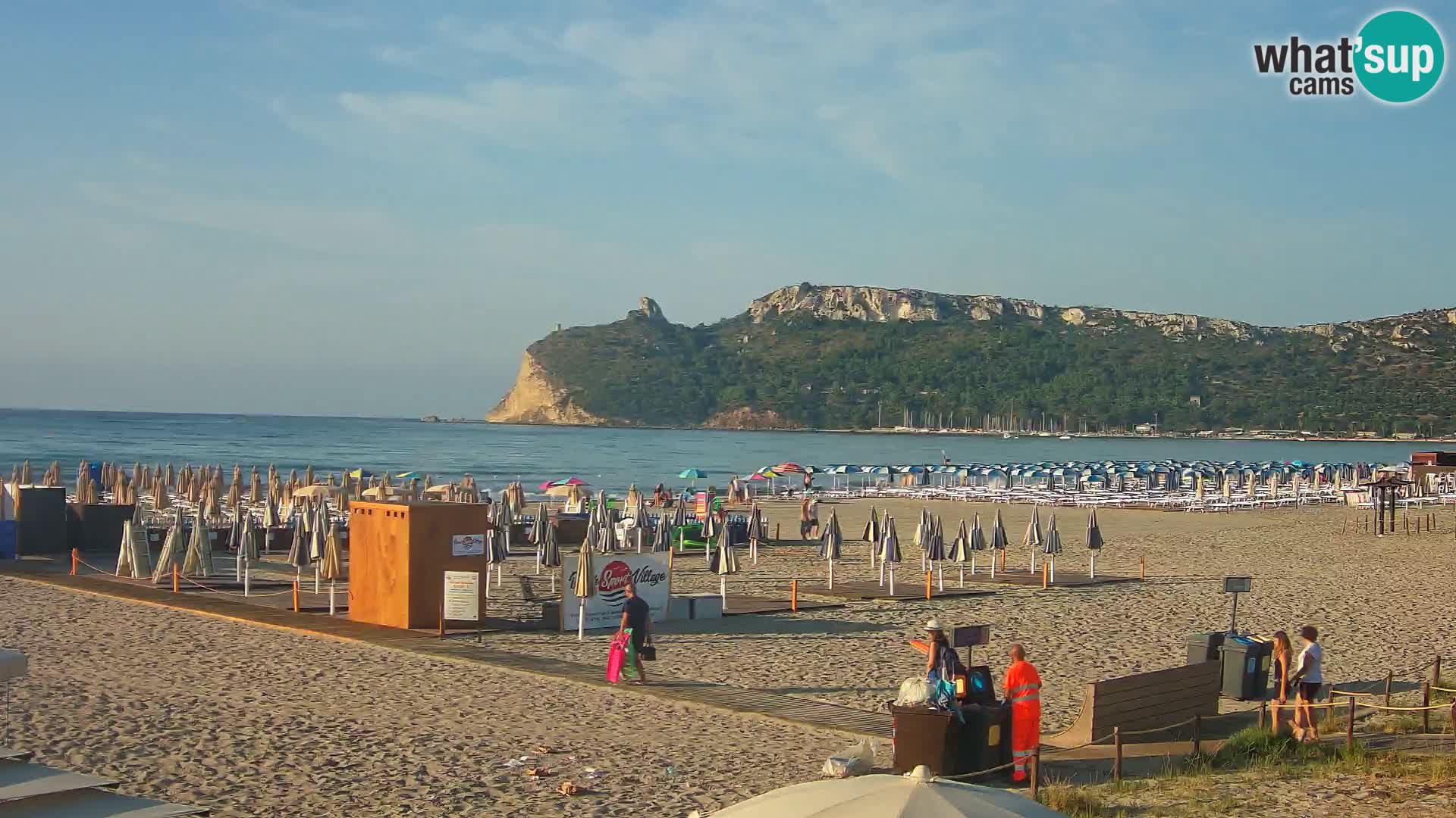 Poetto beach webcam | Cagliari | Sardinia