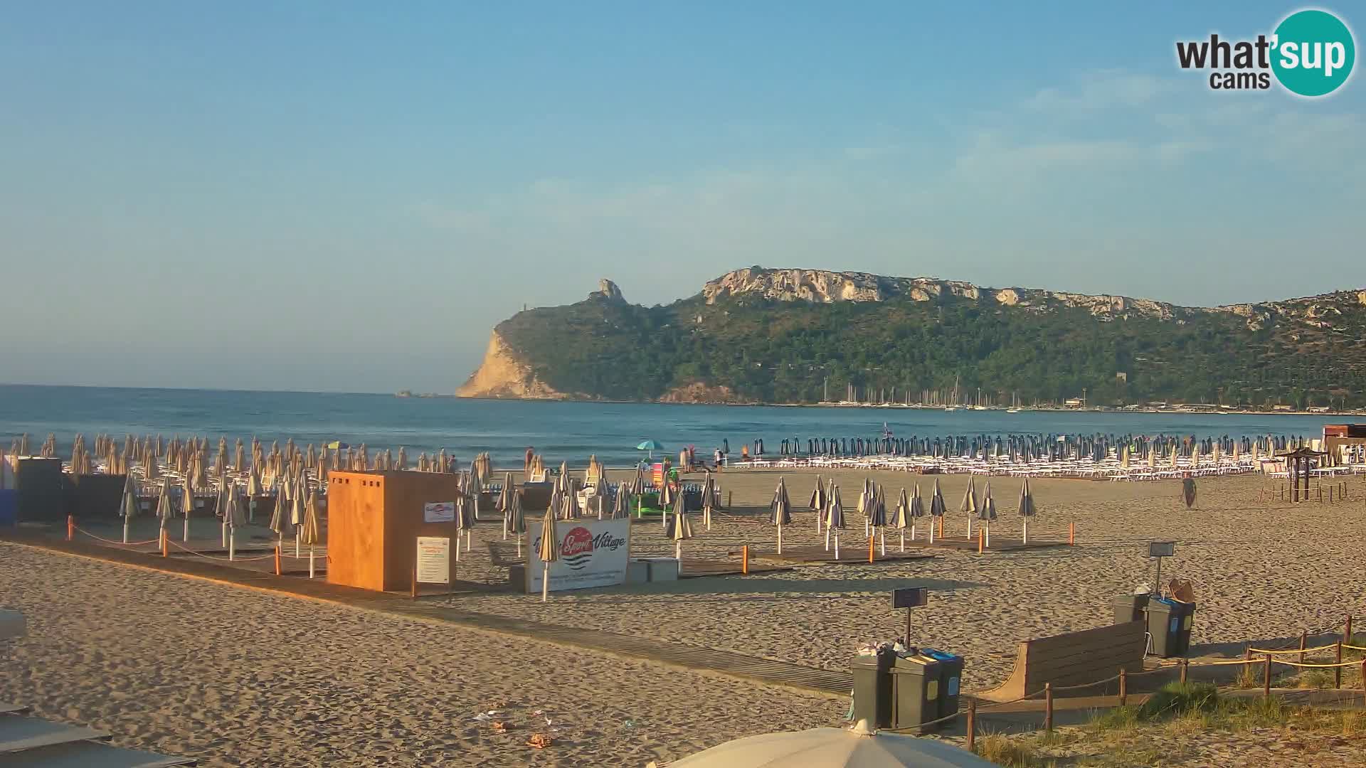 Poetto Strand Webcam | Cagliari | Sardinien