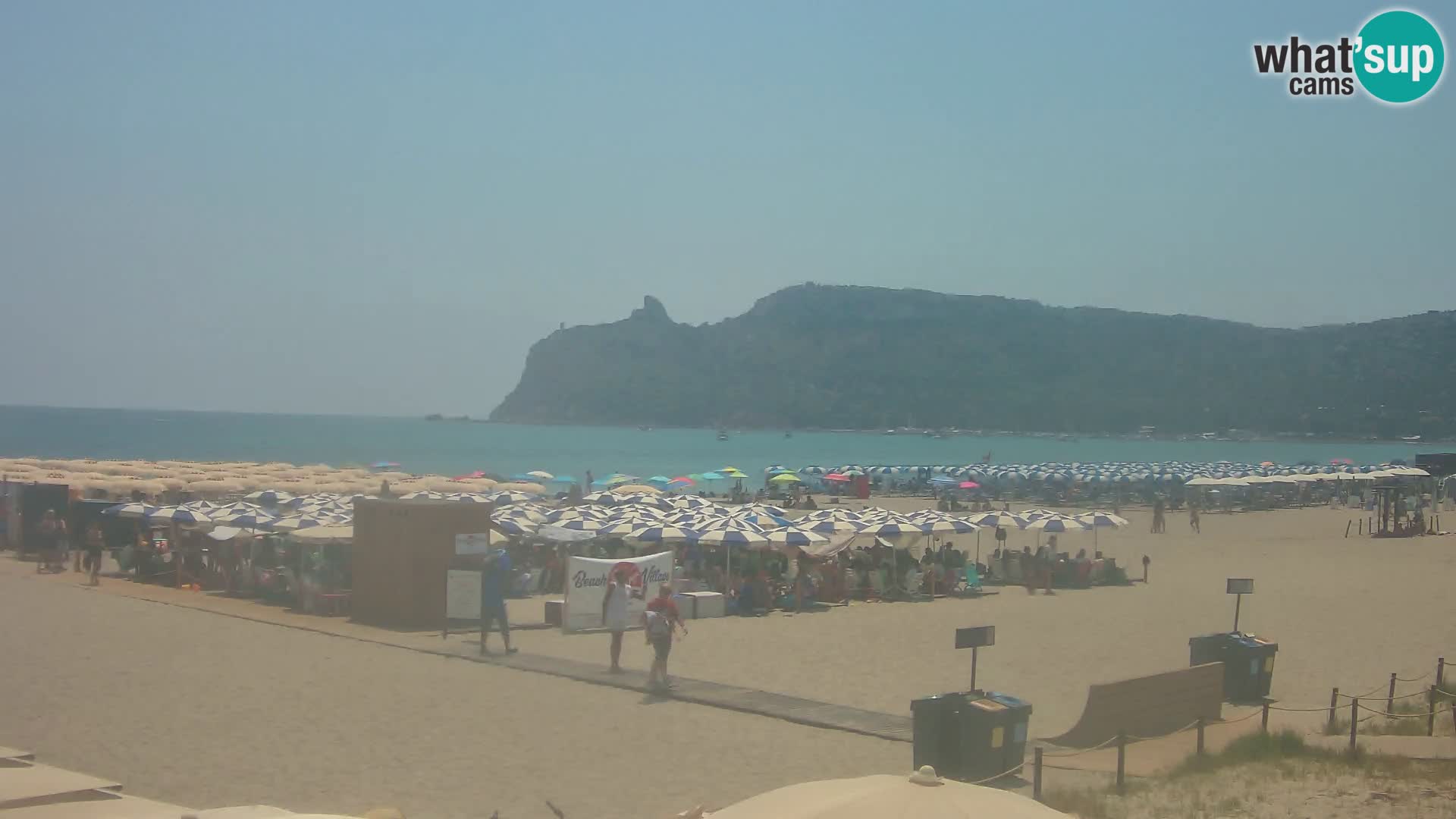 Poetto beach webcam | Cagliari | Sardinia