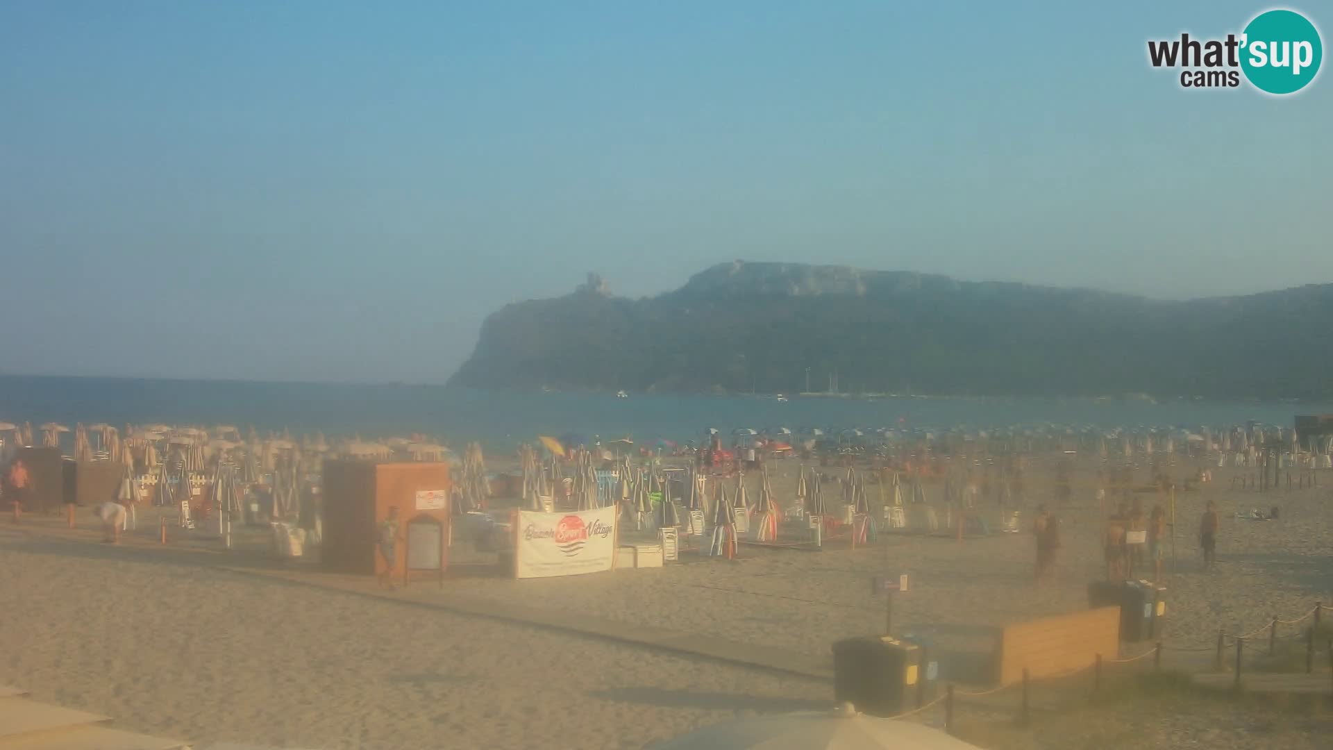 Poetto beach webcam | Cagliari | Sardinija