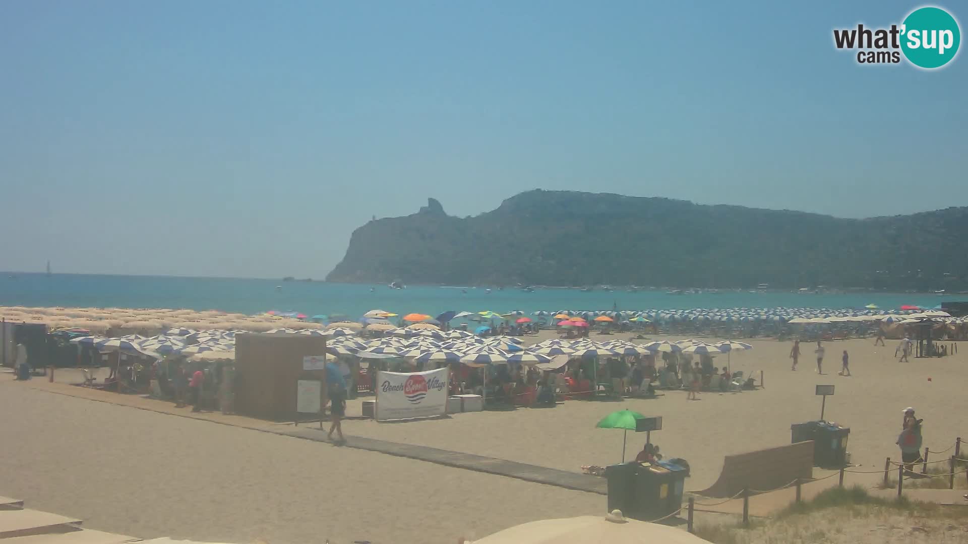 Webcam plage de Poetto | Cagliari | Sardaigne