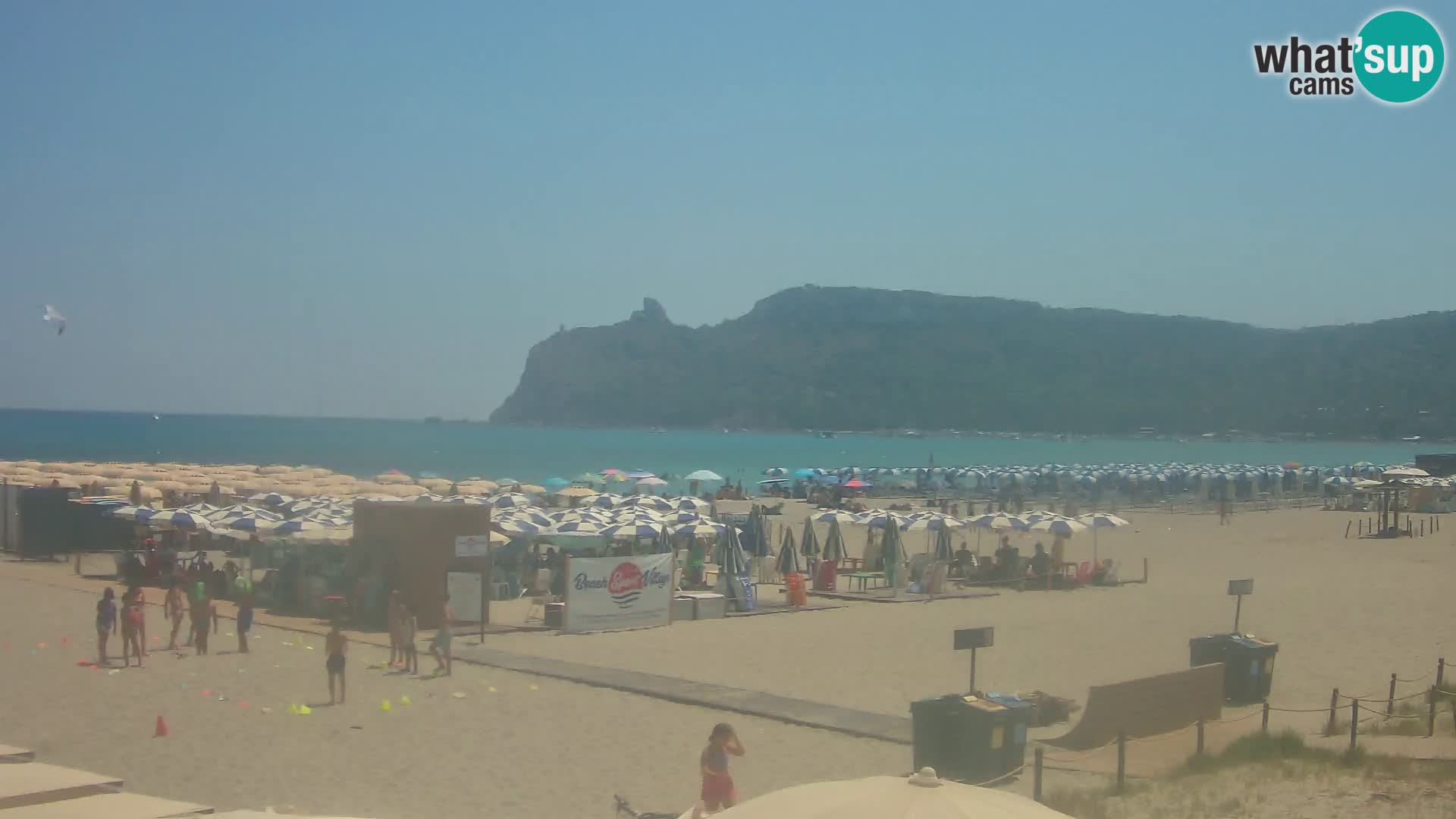 Webcam playa de Poetto | Cagliari | Cerdeña