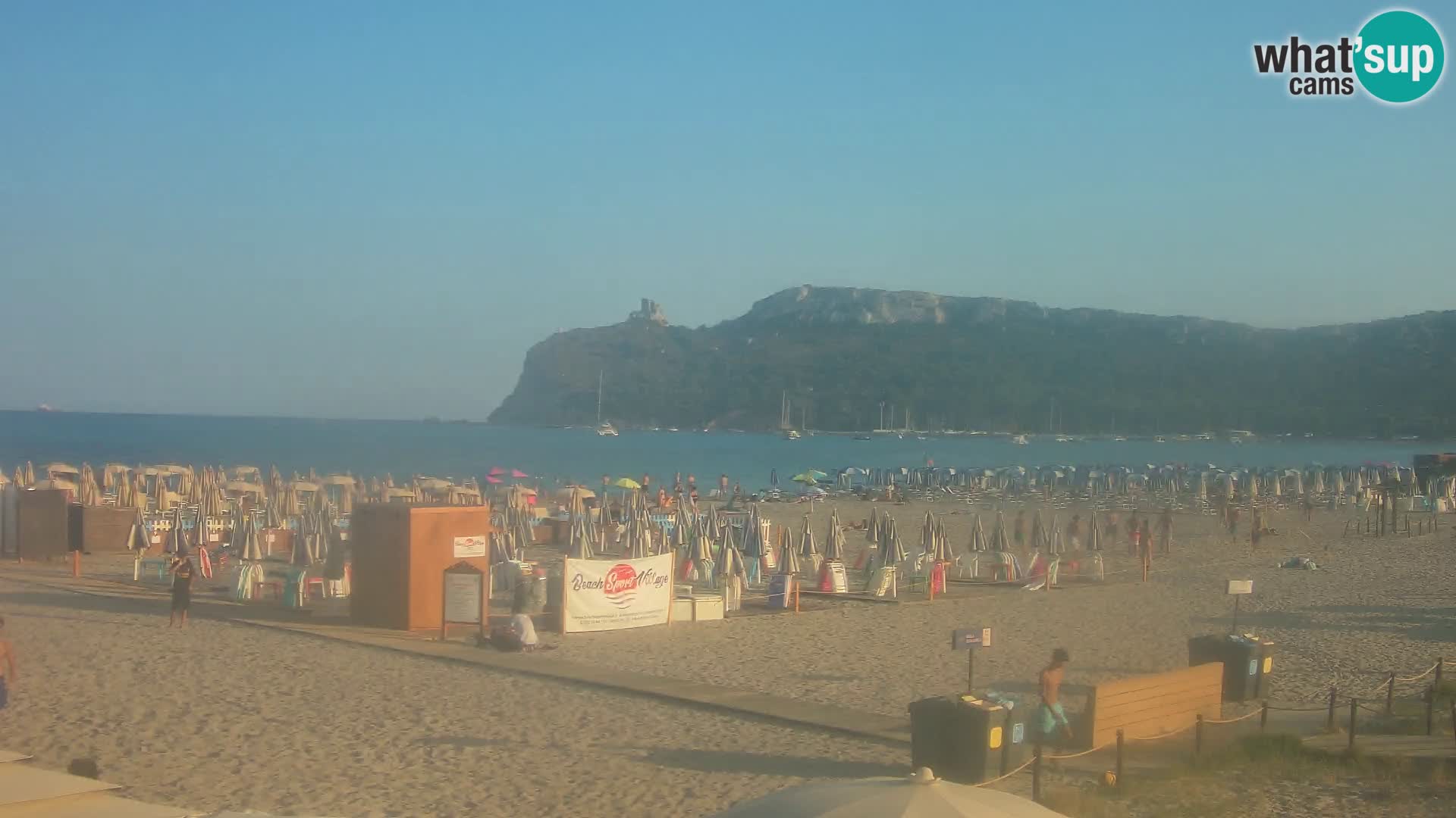 Poetto beach webcam | Cagliari | Sardinia