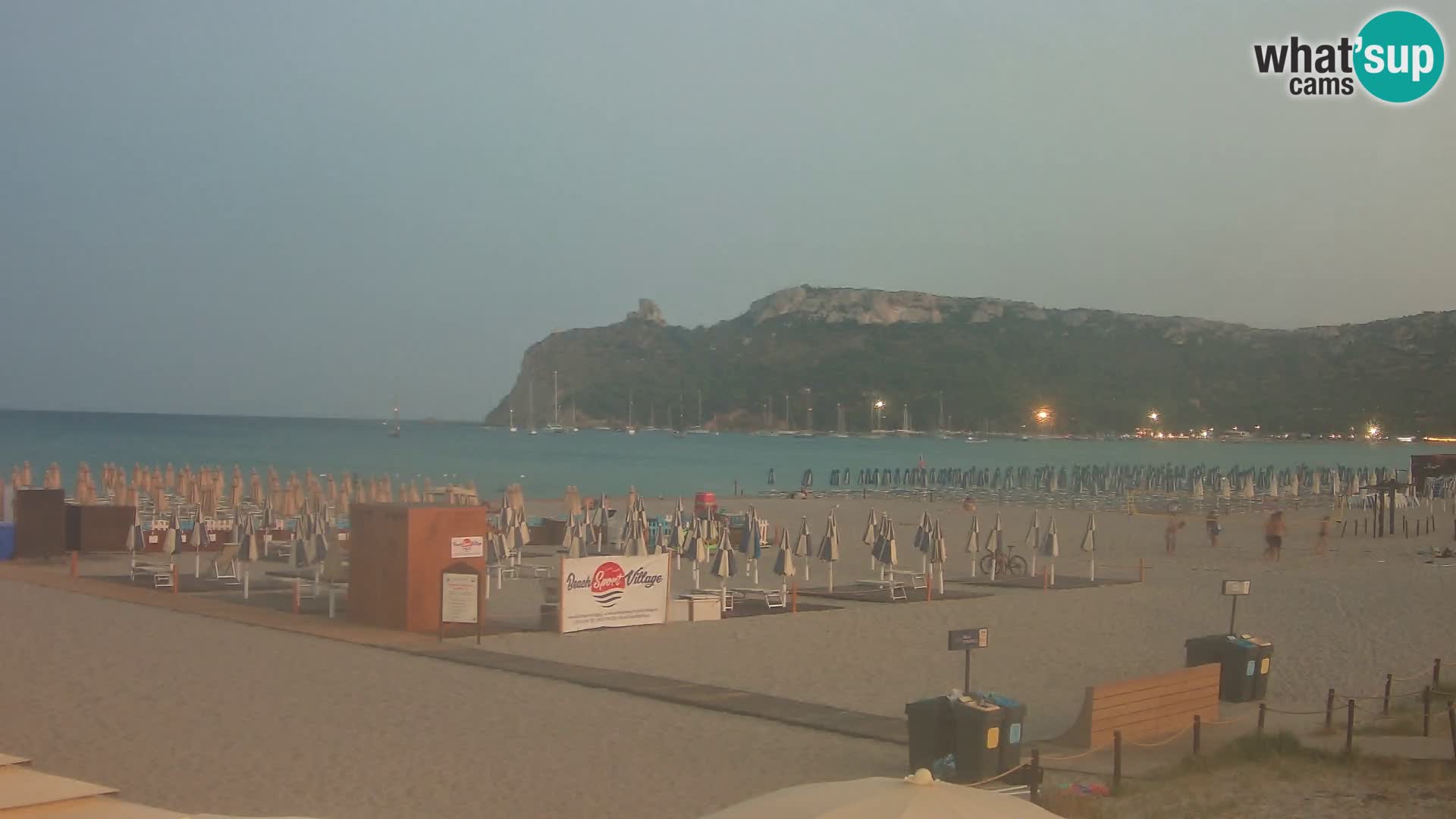 Poetto beach webcam | Cagliari | Sardinija