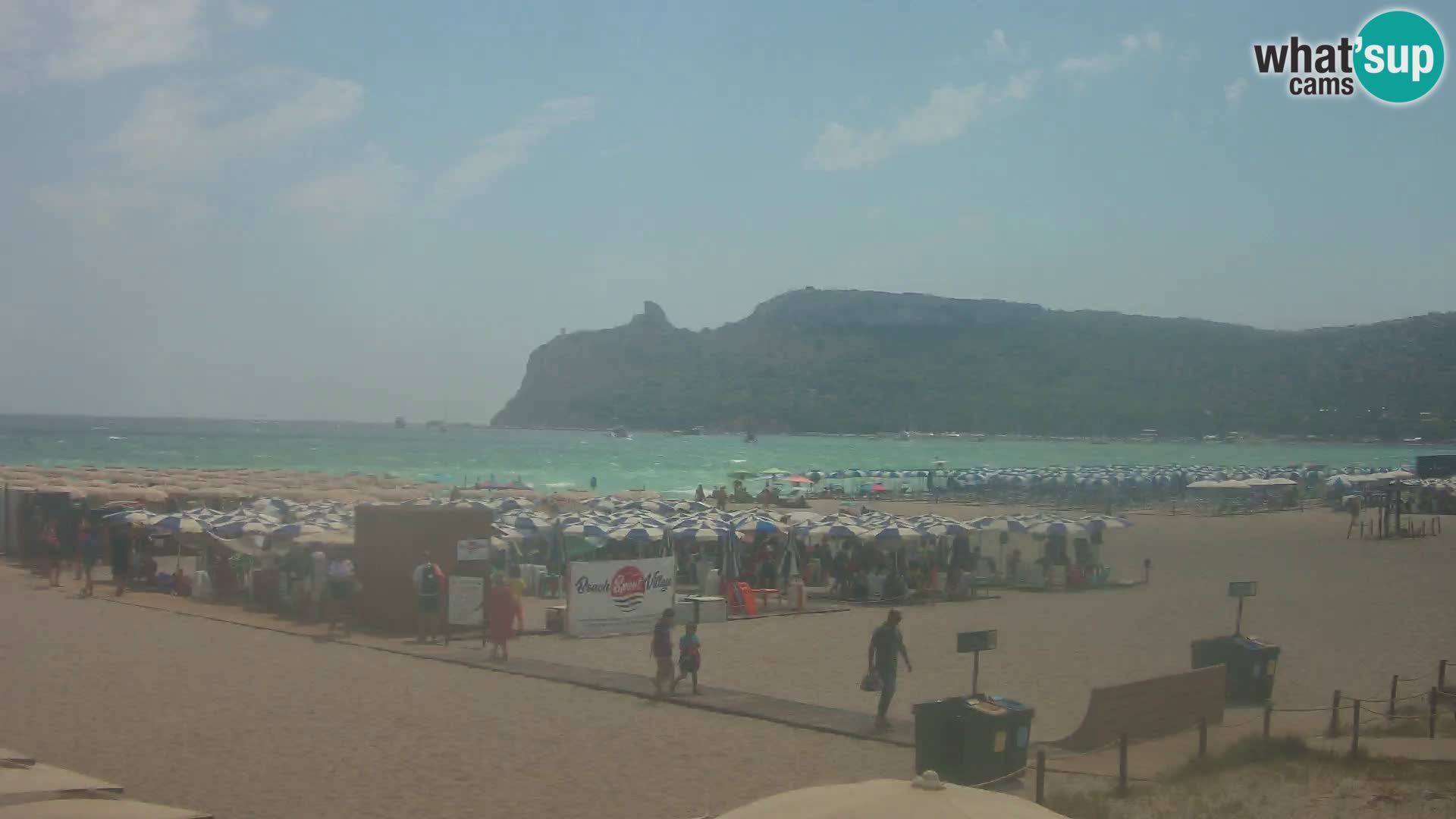 Poetto beach webcam | Cagliari | Sardinija