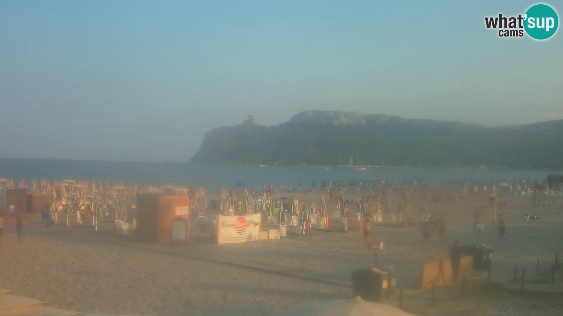 Poetto Strand Webcam | Cagliari | Sardinien