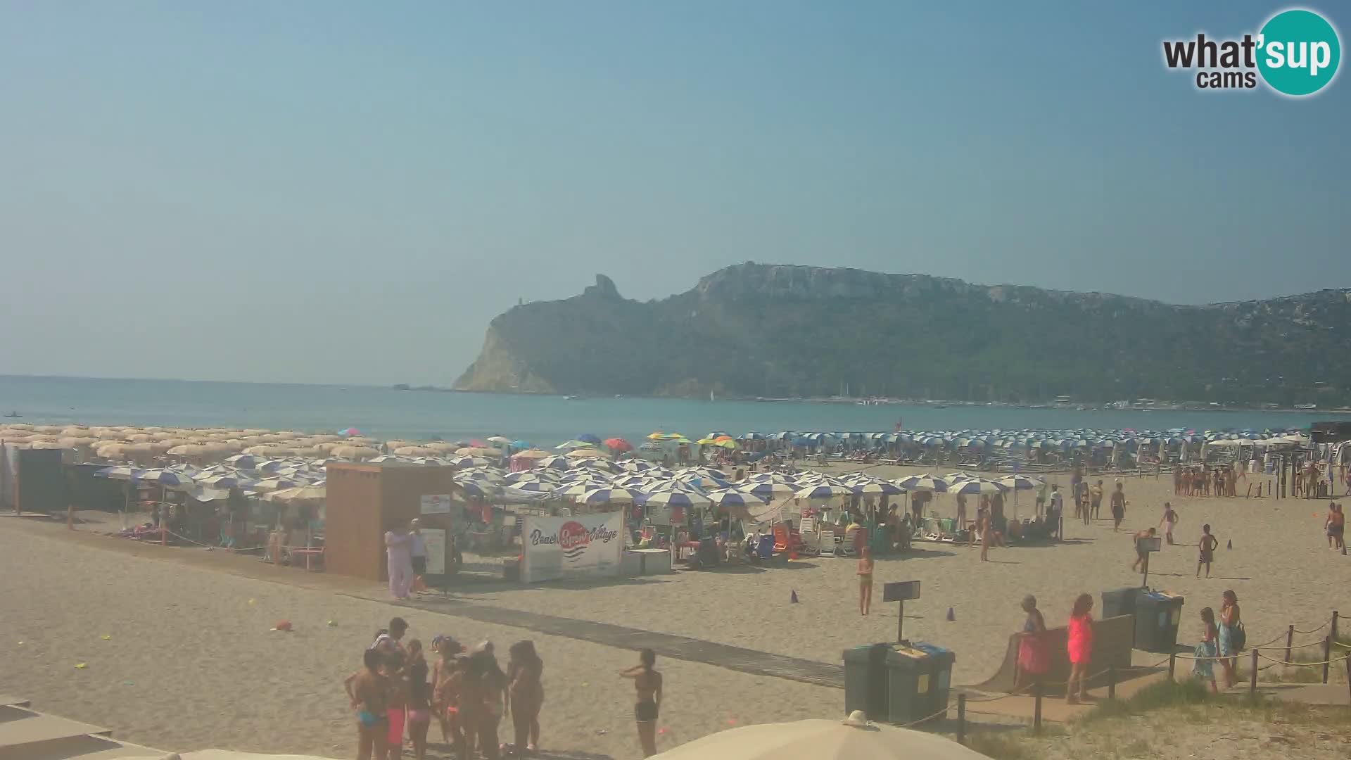 Webcam plage de Poetto | Cagliari | Sardaigne