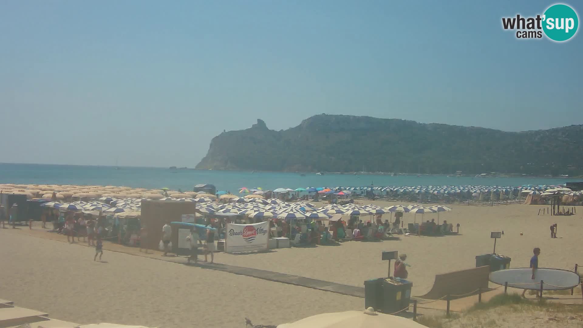 Poetto Strand Webcam | Cagliari | Sardinien