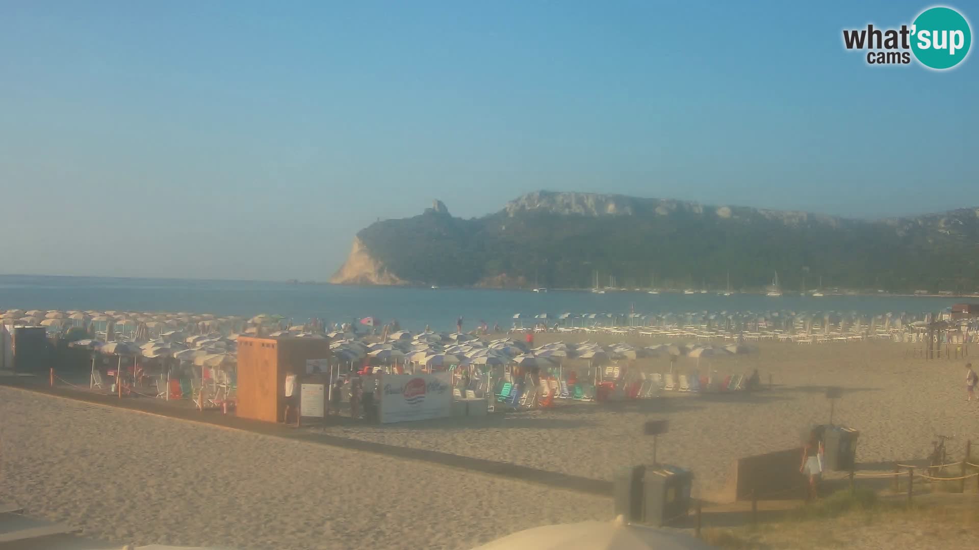 Poetto Strand Webcam | Cagliari | Sardinien
