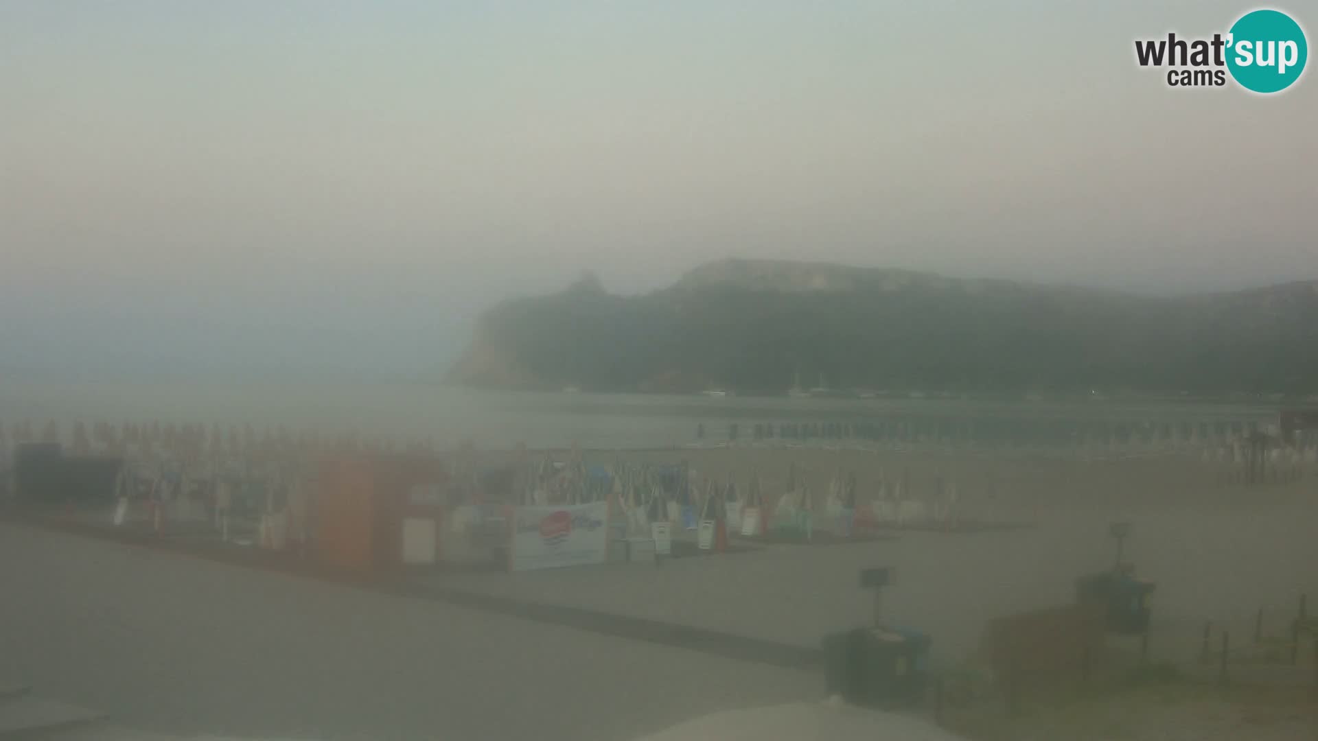 Poetto beach webcam | Cagliari | Sardinija