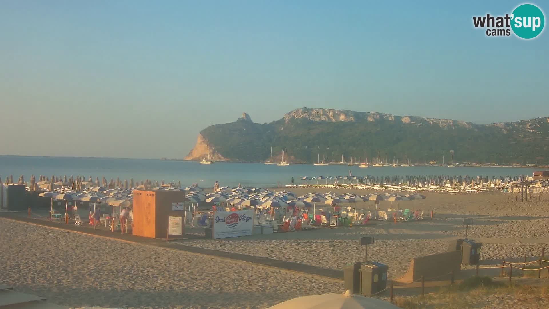 Webcam plage de Poetto | Cagliari | Sardaigne