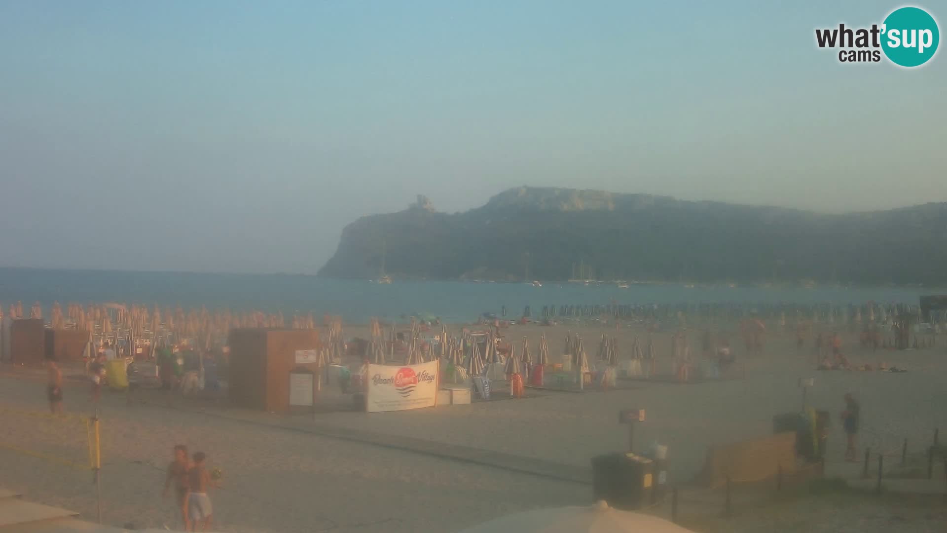 Poetto beach webcam | Cagliari | Sardinija