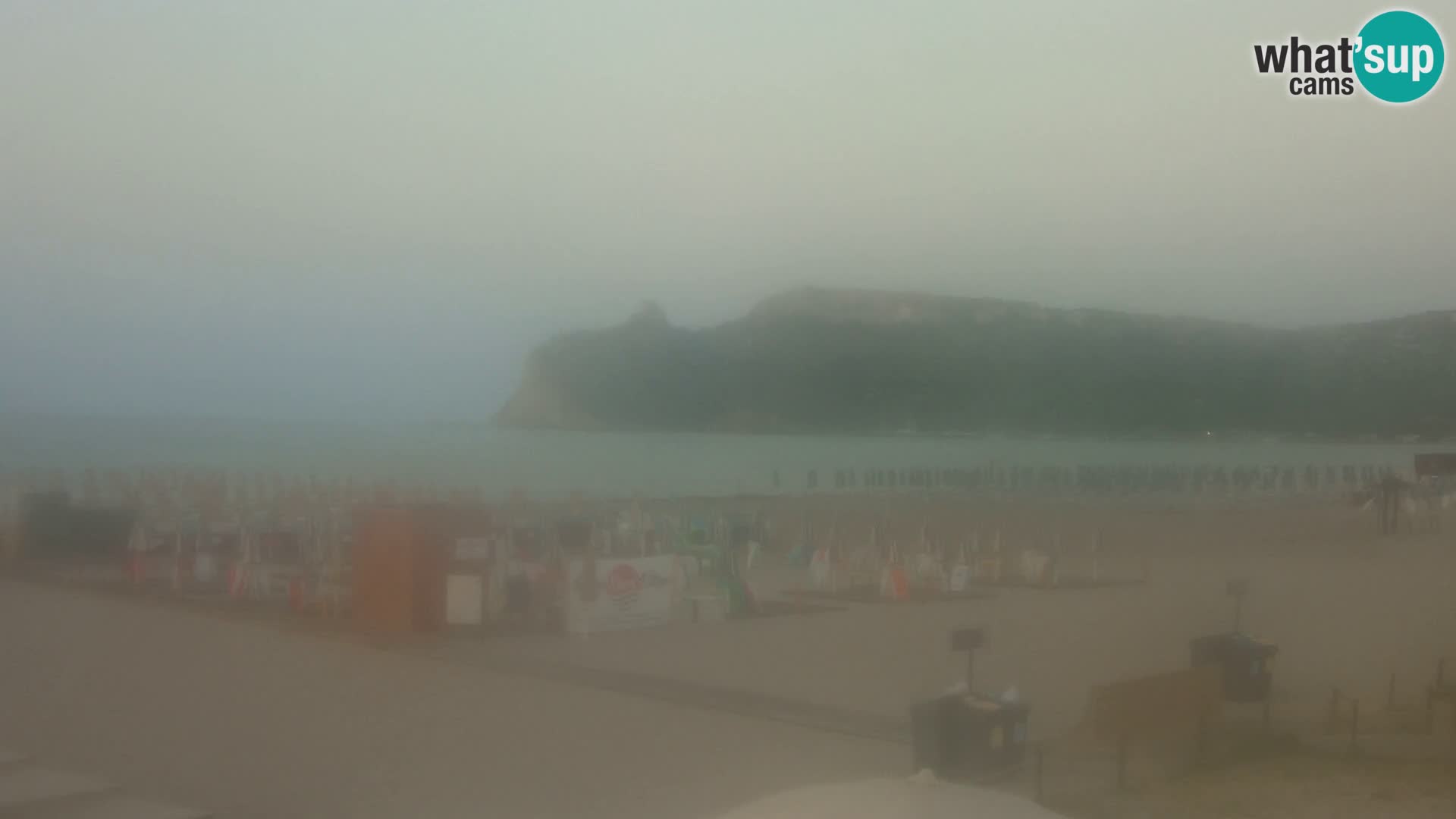 Poetto beach webcam | Cagliari | Sardinia