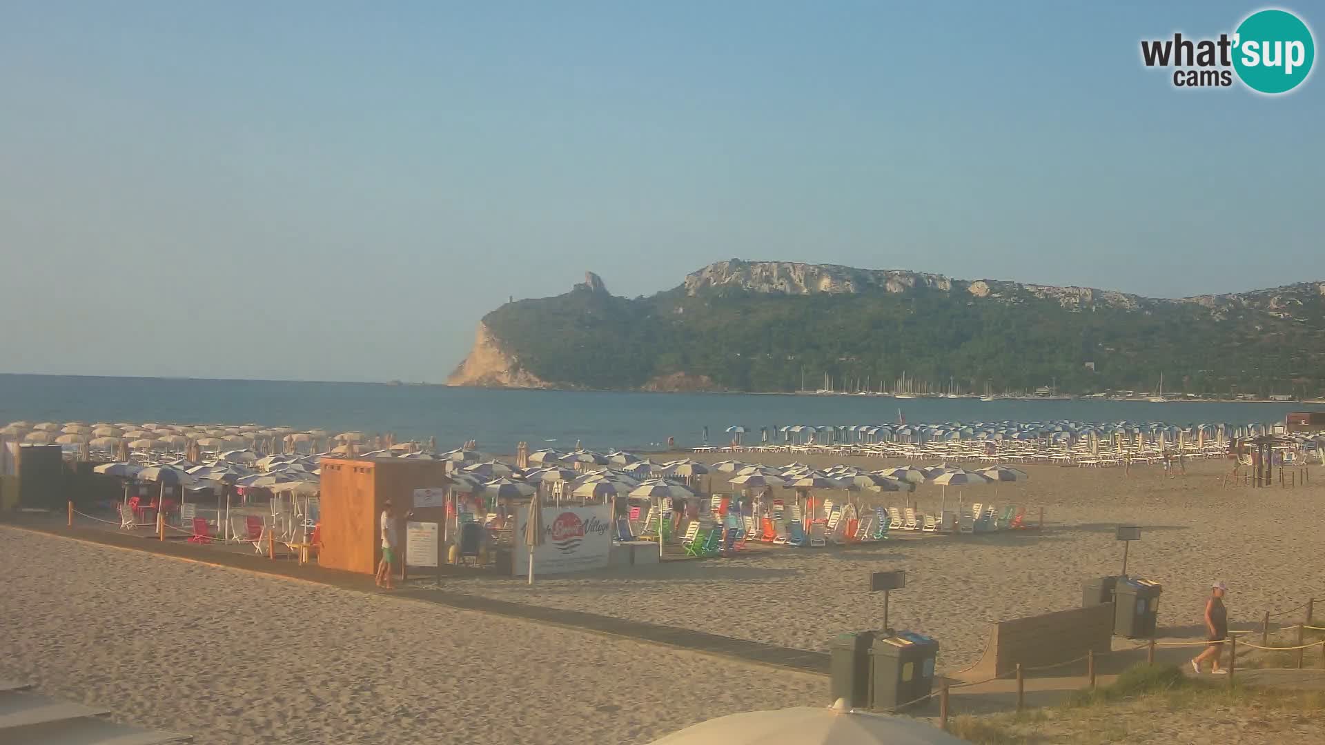 Poetto beach webcam | Cagliari | Sardinija