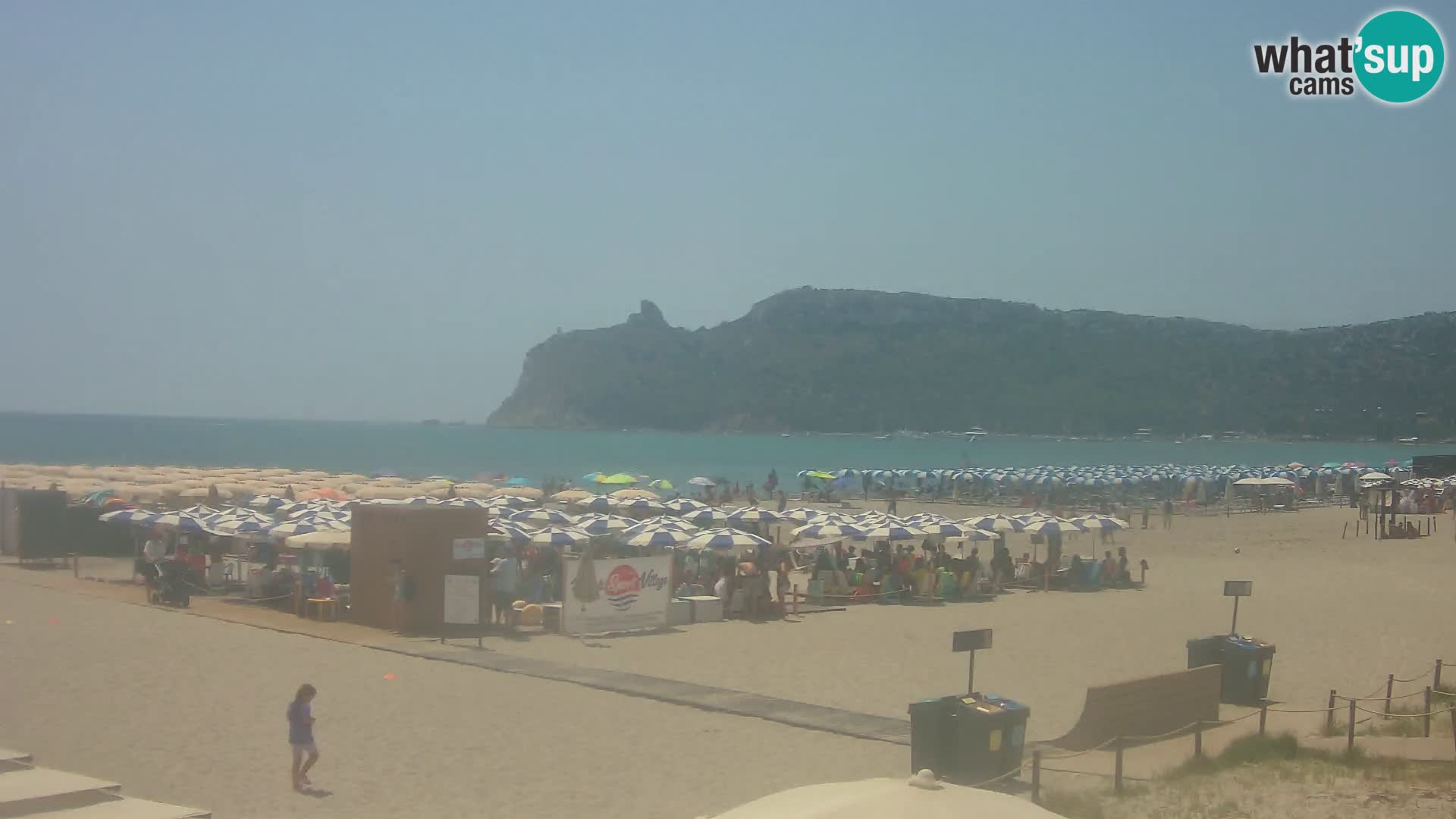 Webcam plage de Poetto | Cagliari | Sardaigne