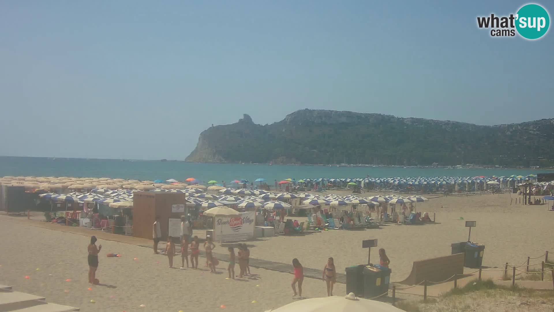 Webcam plage de Poetto | Cagliari | Sardaigne