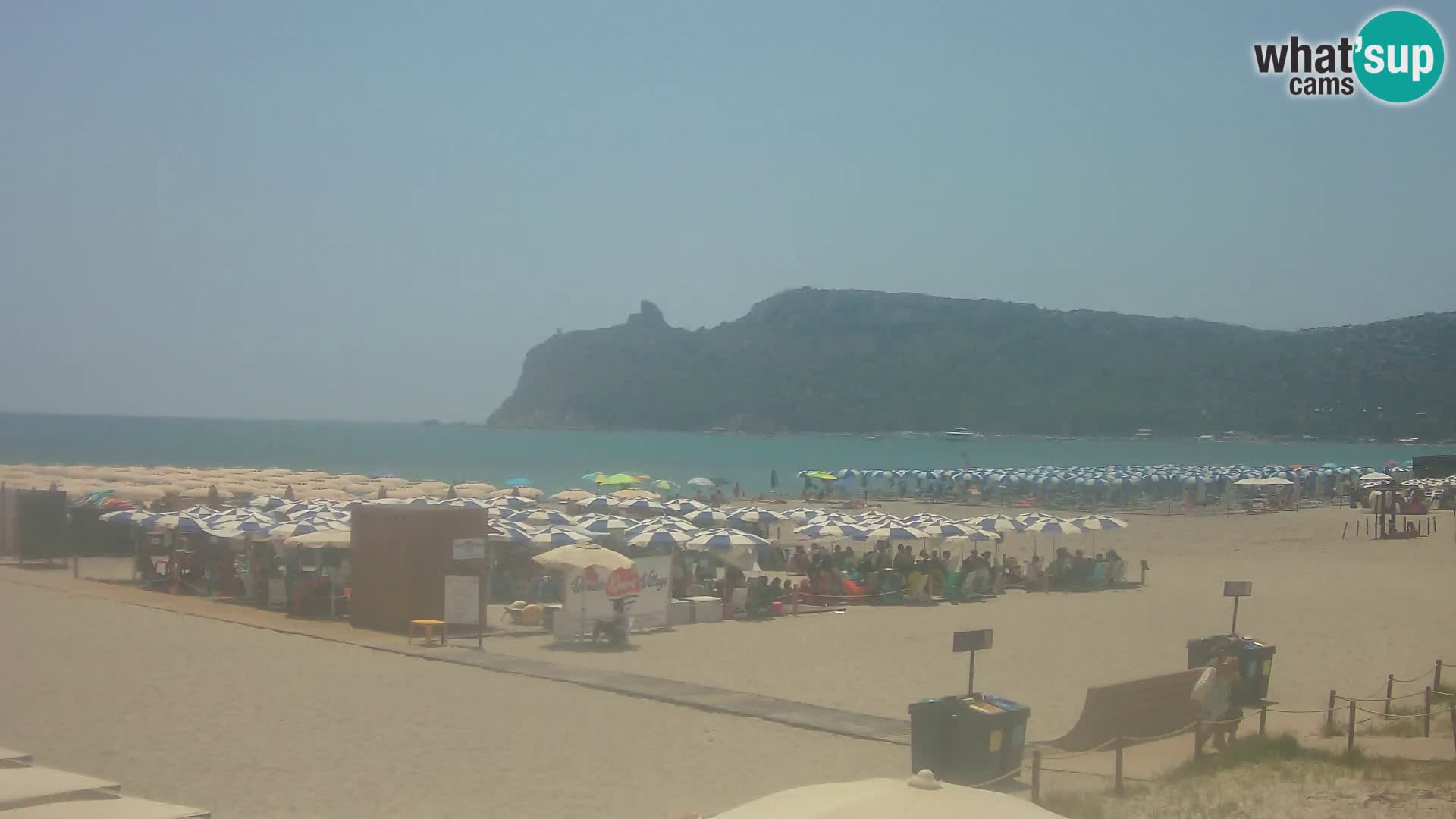Webcam playa de Poetto | Cagliari | Cerdeña