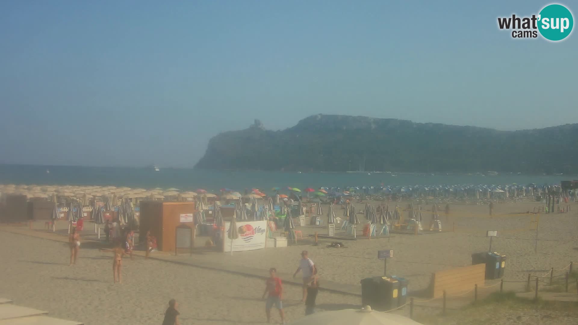 Poetto beach webcam | Cagliari | Sardinia