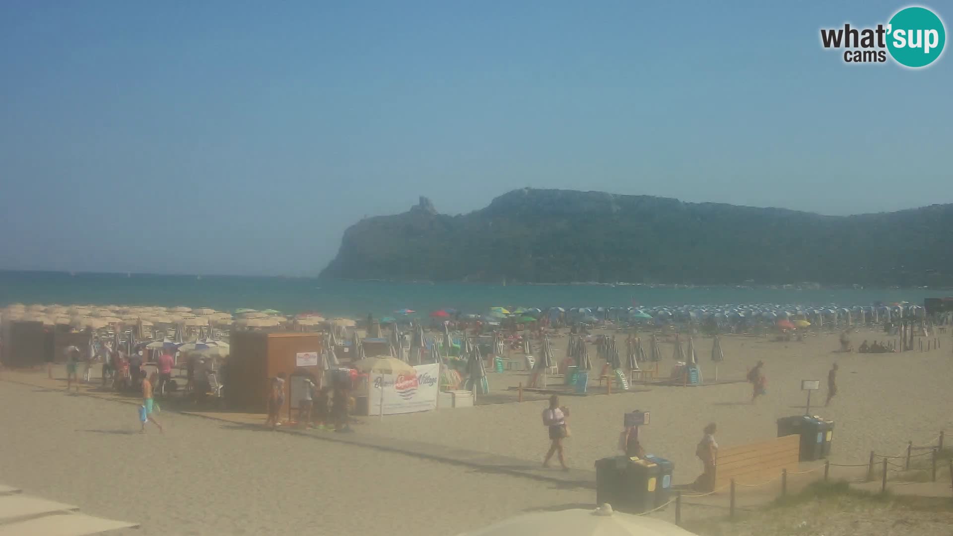 Poetto beach webcam | Cagliari | Sardinia