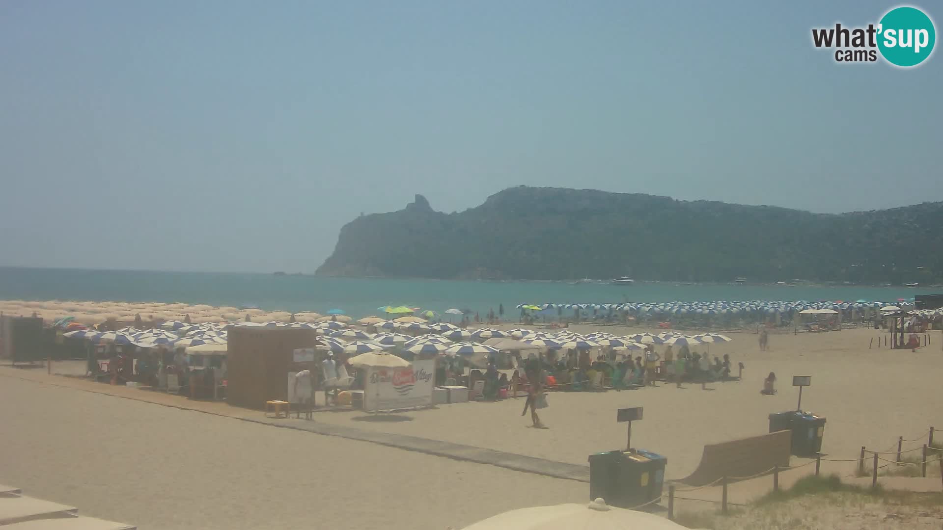 Poetto beach webcam | Cagliari | Sardinia