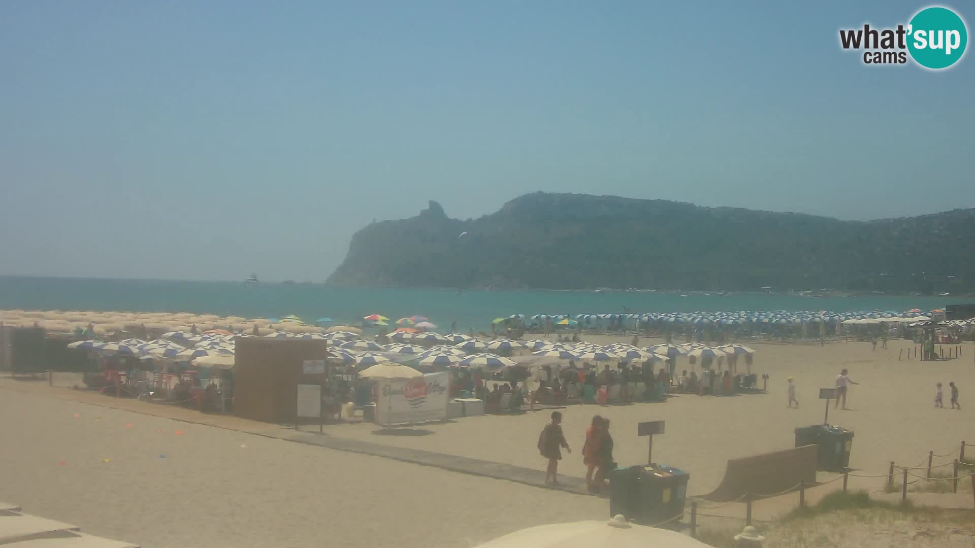Webcam spiaggia del Poetto | Cagliari | Sardegna