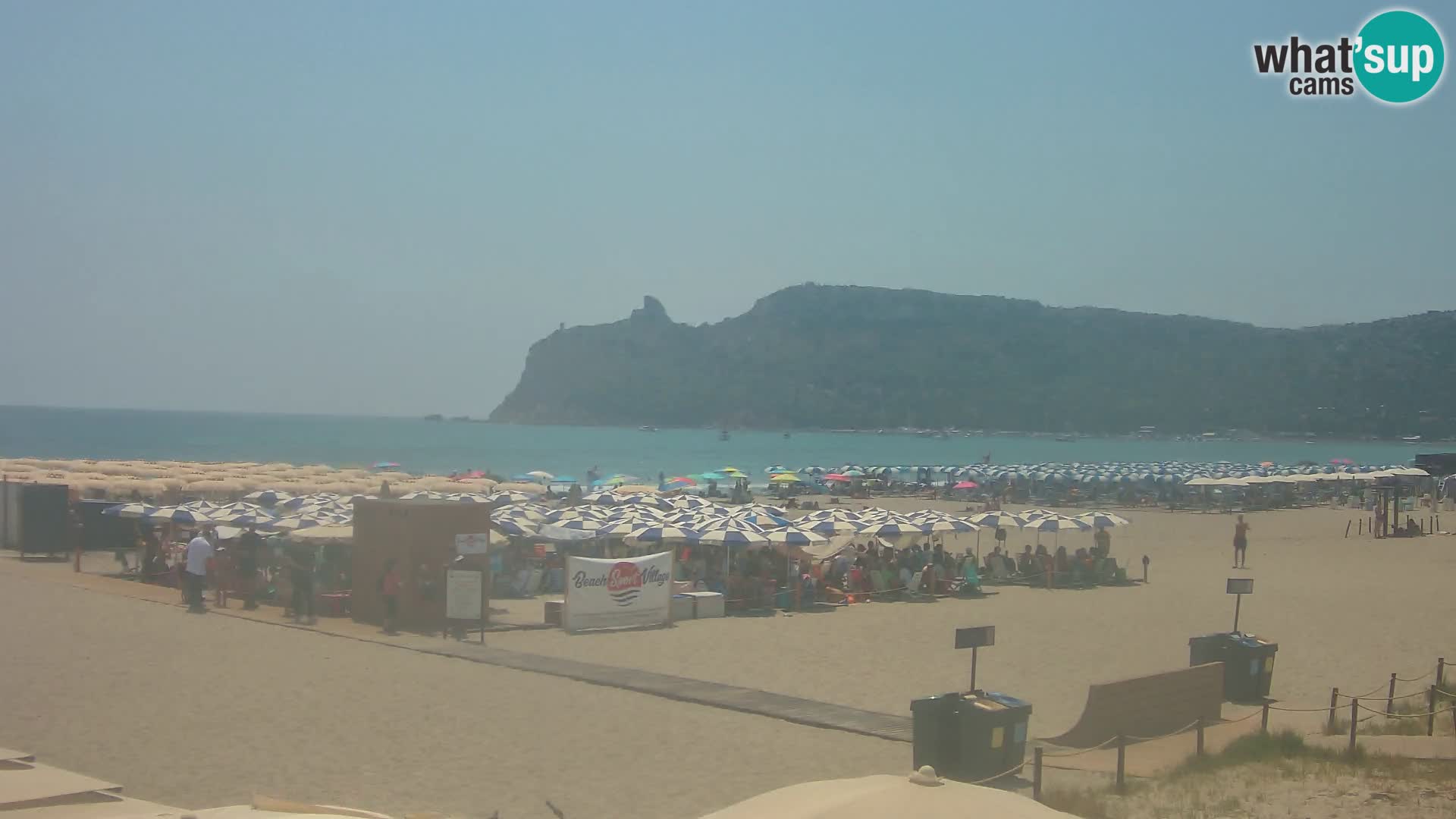 Webcam spiaggia del Poetto | Cagliari | Sardegna