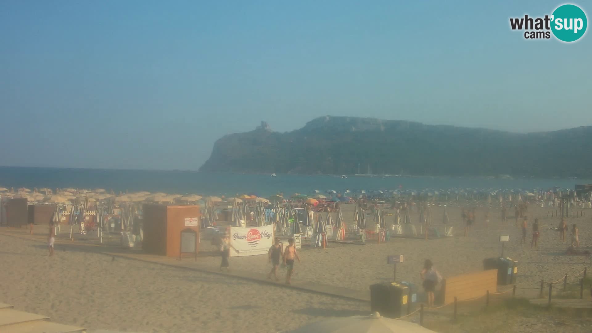 Webcam plage de Poetto | Cagliari | Sardaigne