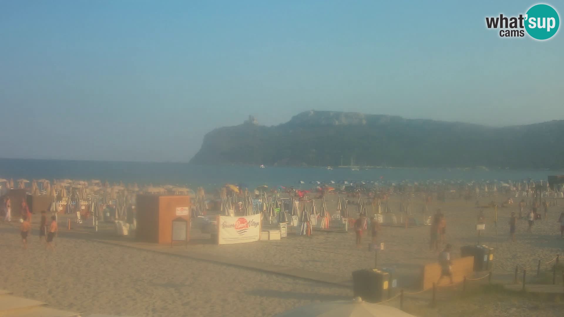 Poetto beach webcam | Cagliari | Sardinia