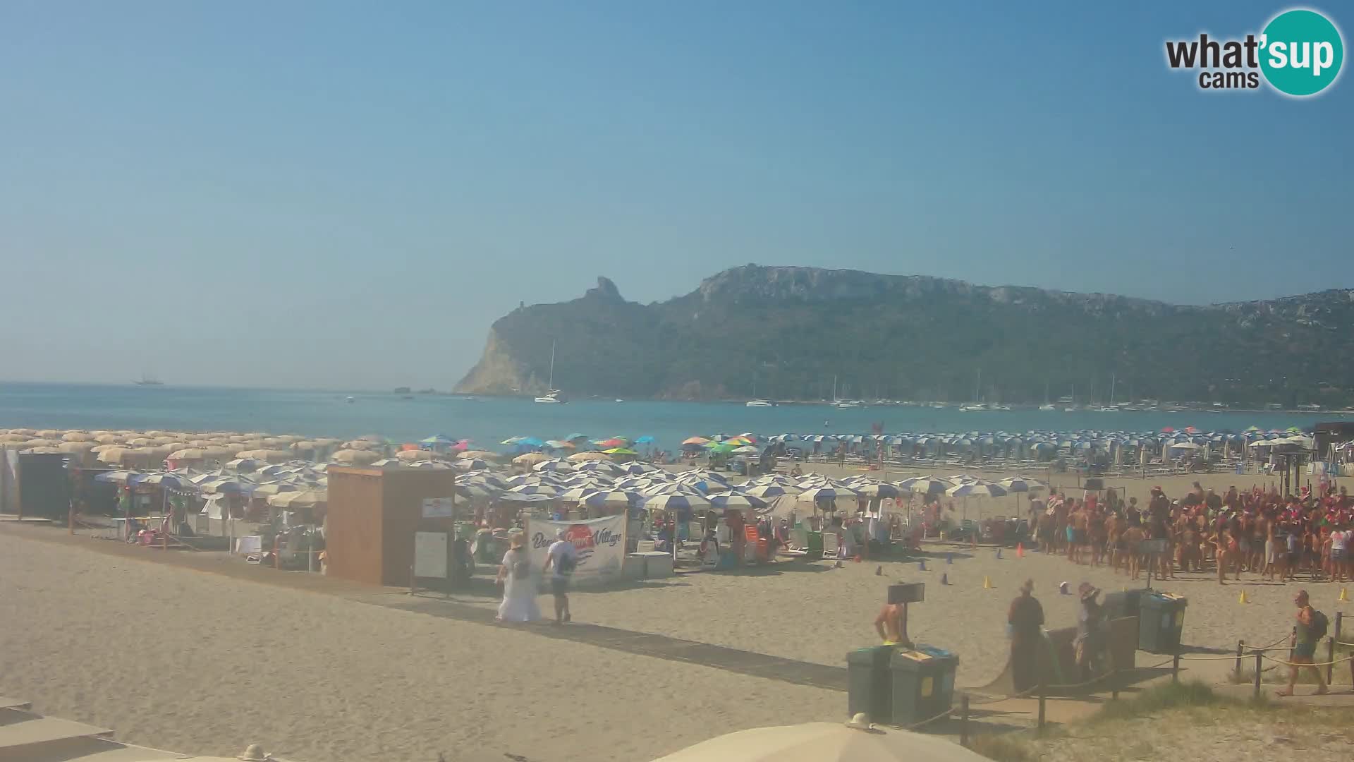 Poetto beach webcam | Cagliari | Sardinija