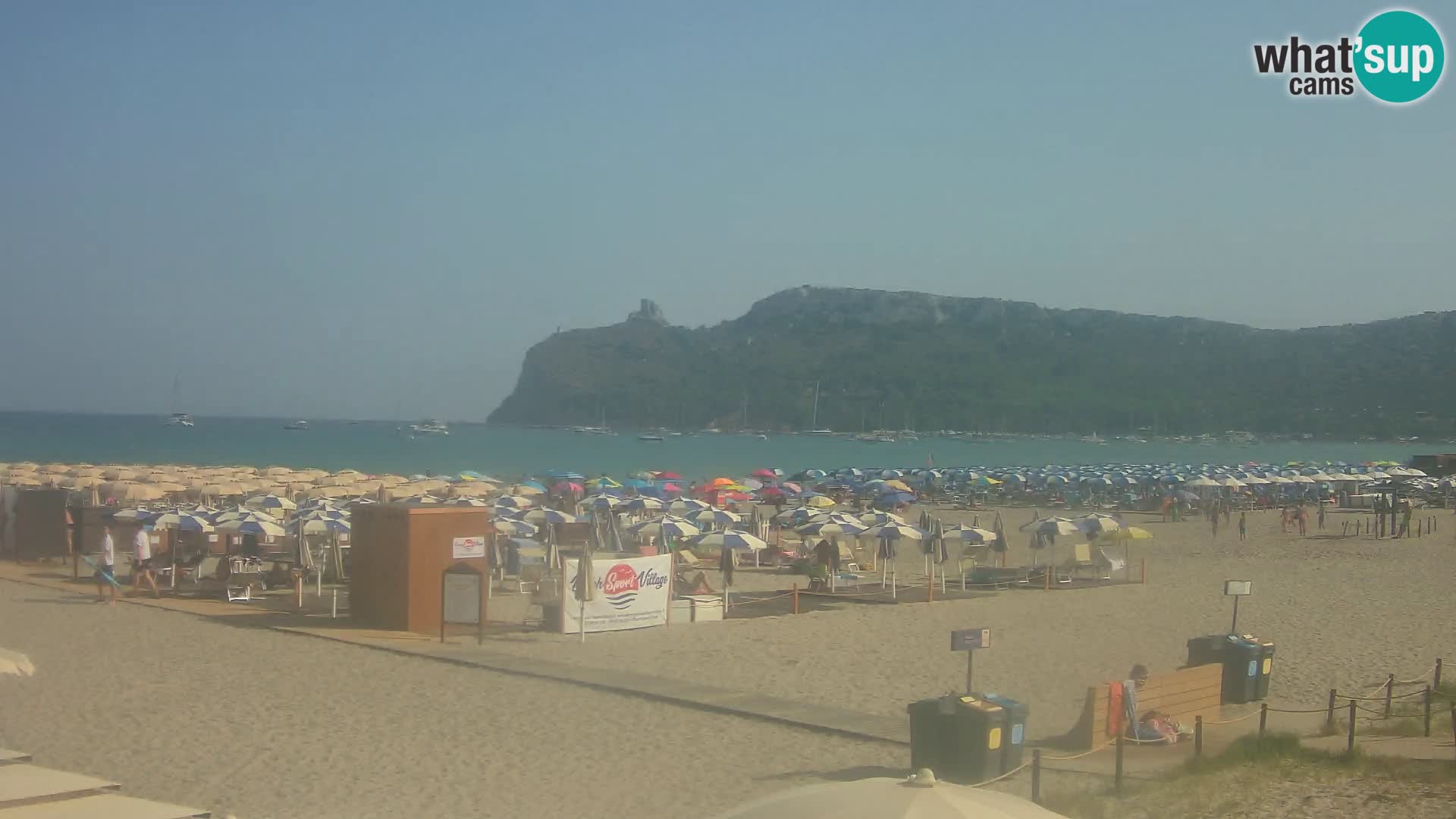 Webcam plage de Poetto | Cagliari | Sardaigne