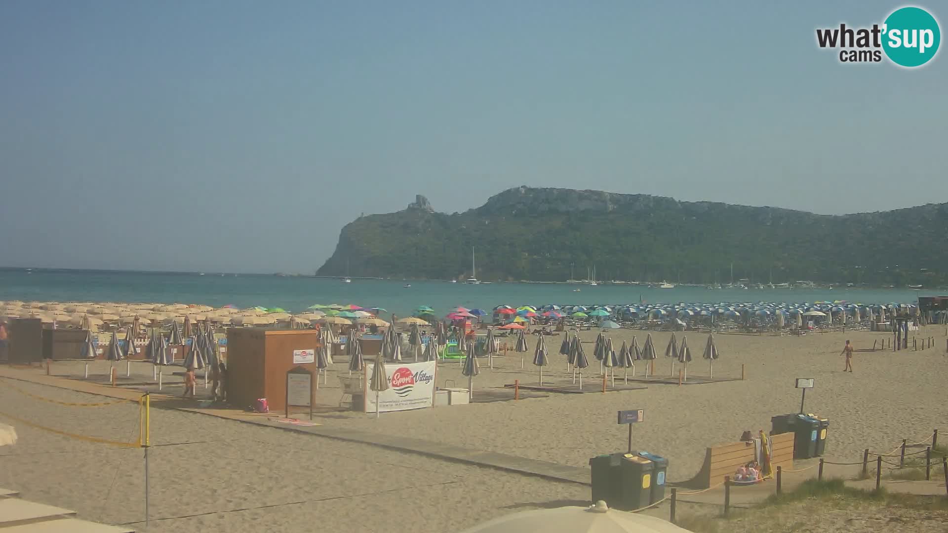 Poetto beach webcam | Cagliari | Sardinia