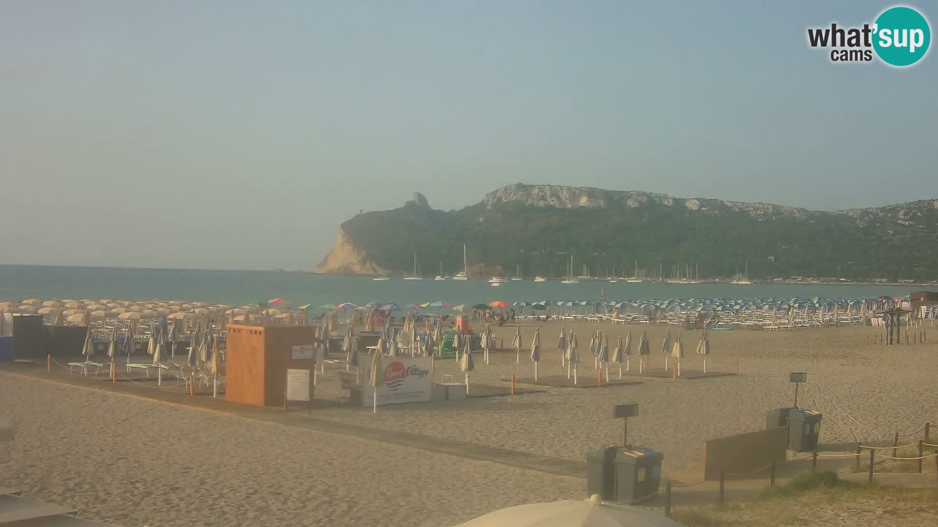 Poetto beach webcam | Cagliari | Sardinija