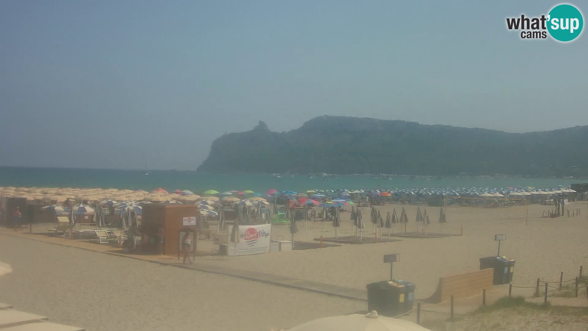 Webcam spiaggia del Poetto | Cagliari | Sardegna