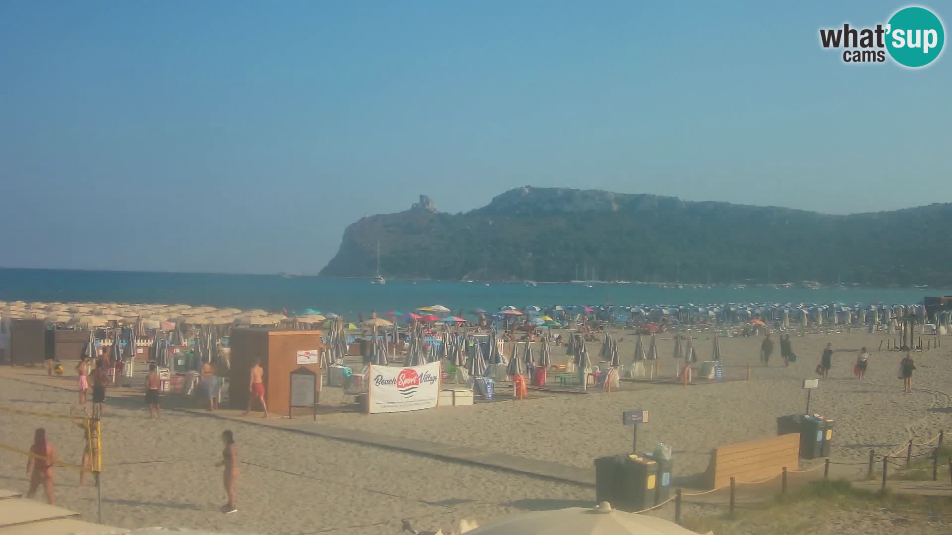 Webcam plage de Poetto | Cagliari | Sardaigne