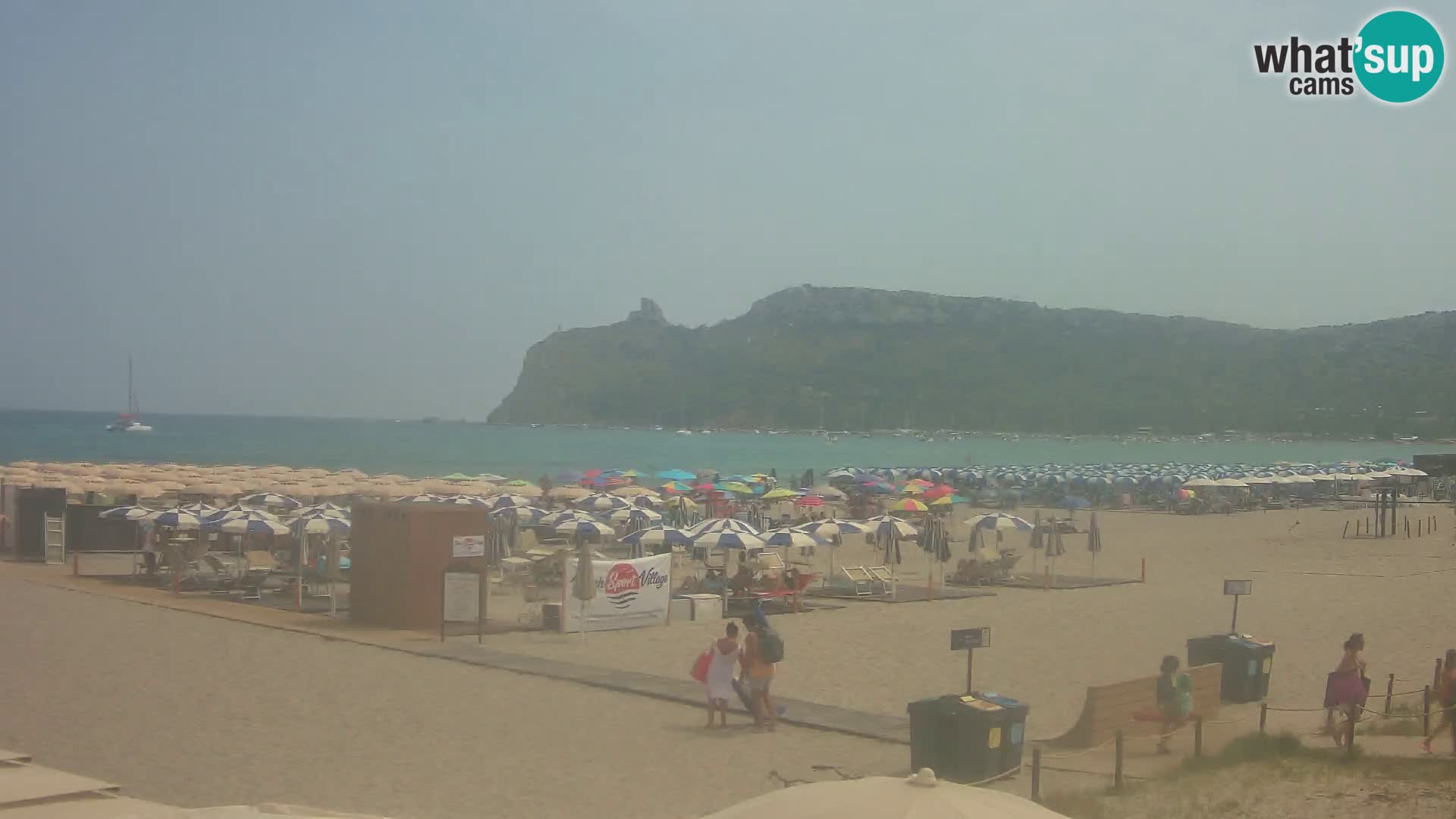 Poetto Strand Webcam | Cagliari | Sardinien