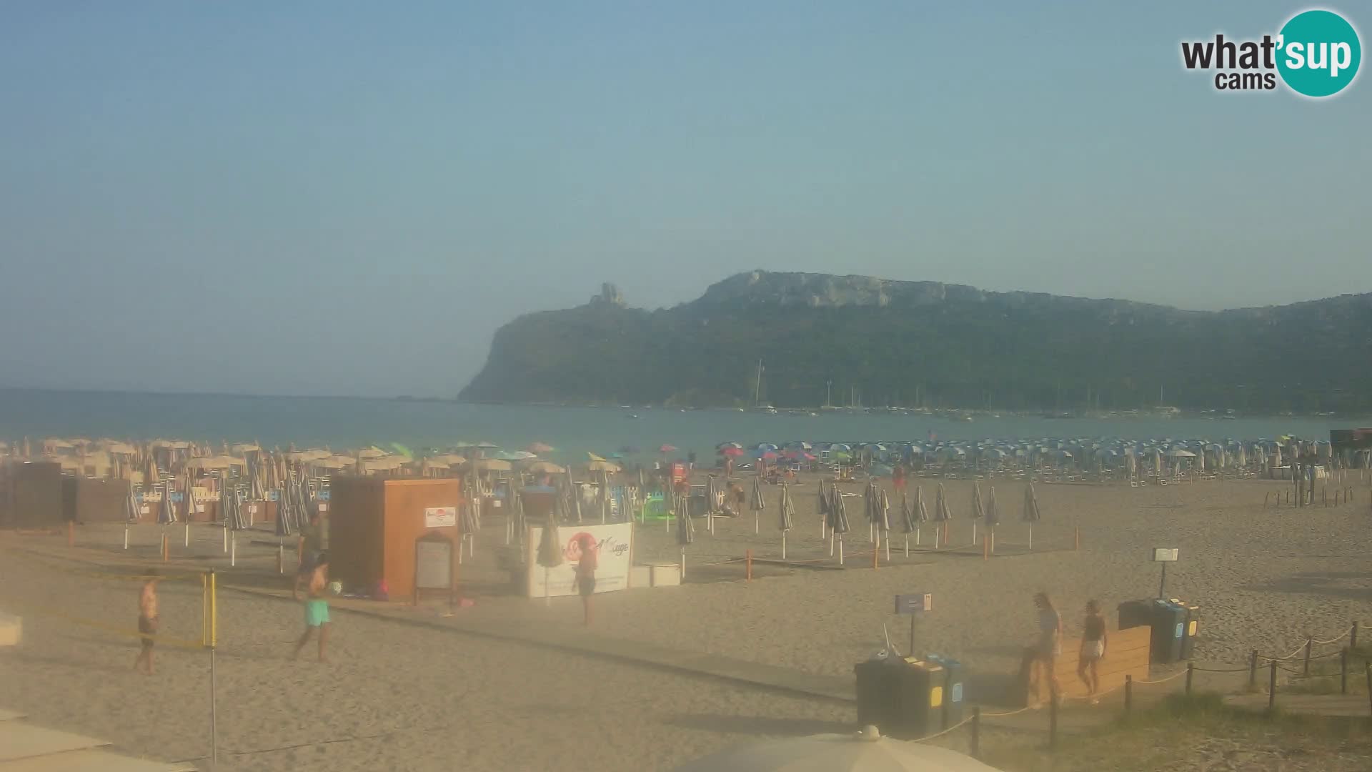 Webcam plage de Poetto | Cagliari | Sardaigne