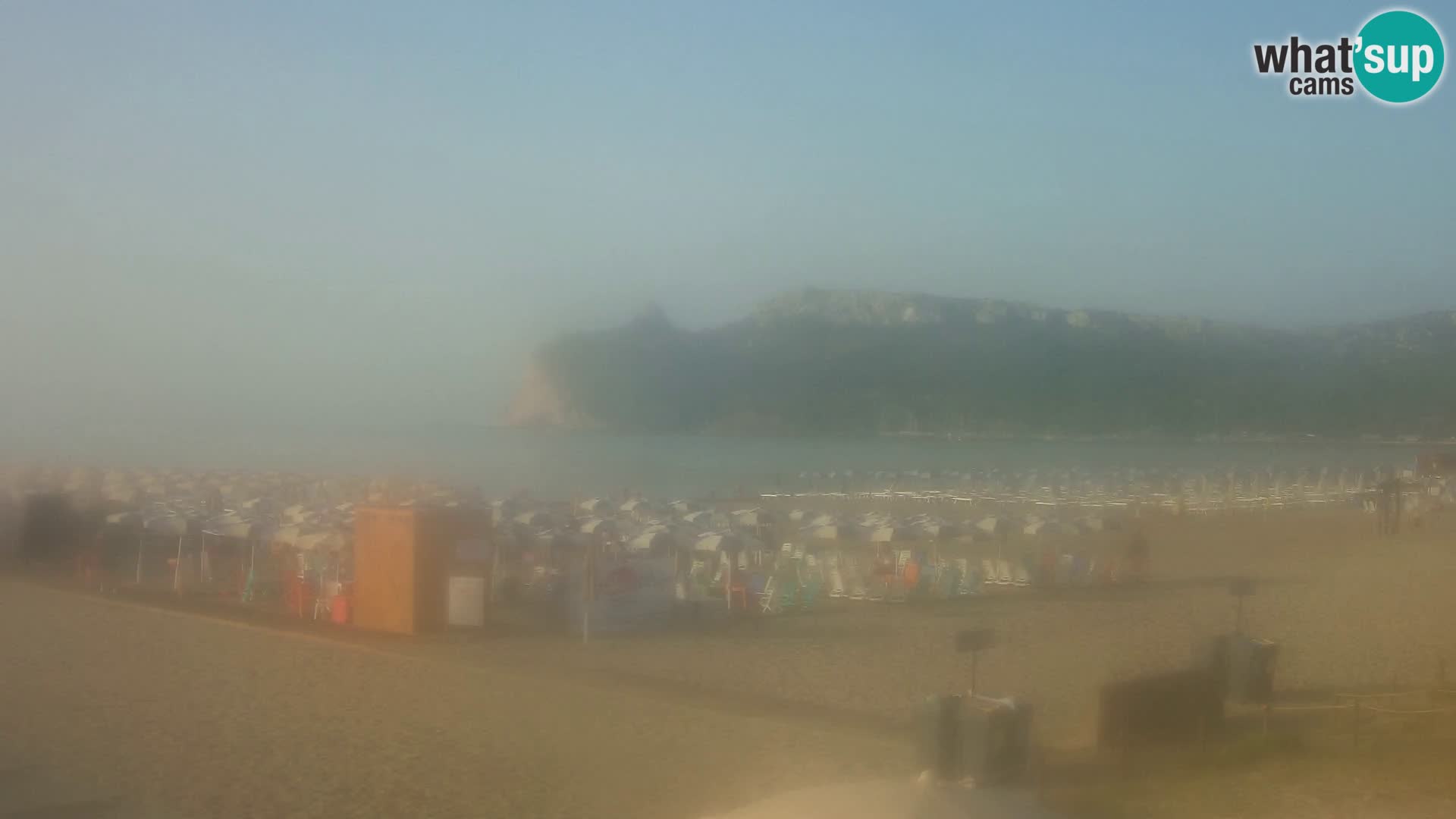 Webcam plage de Poetto | Cagliari | Sardaigne