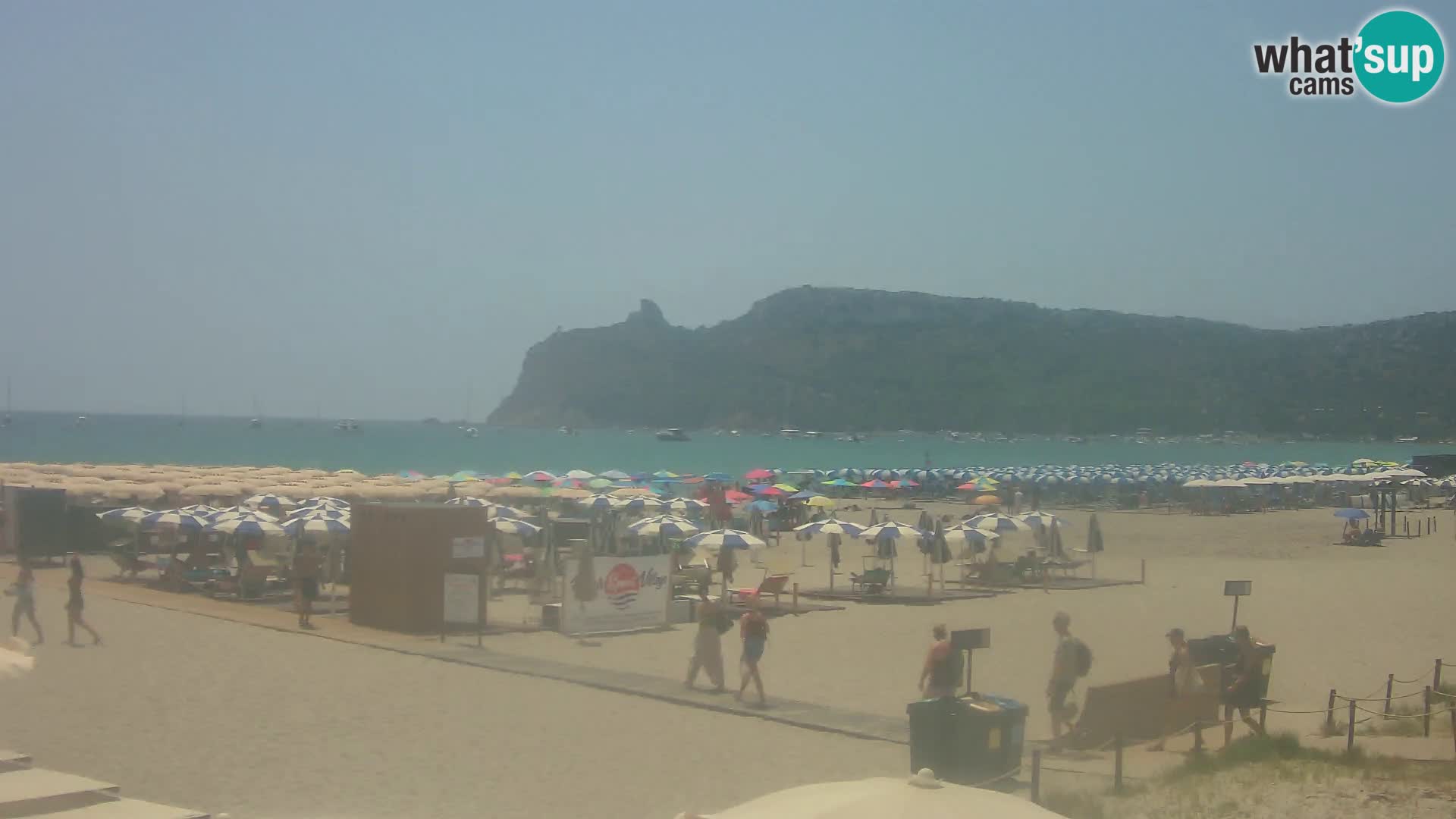 Webcam plage de Poetto | Cagliari | Sardaigne