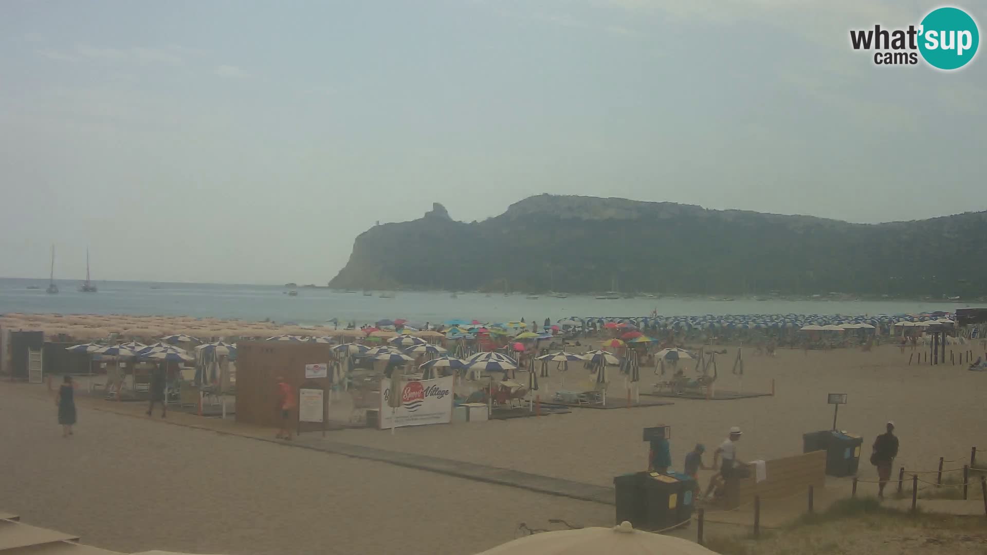 Webcam plage de Poetto | Cagliari | Sardaigne