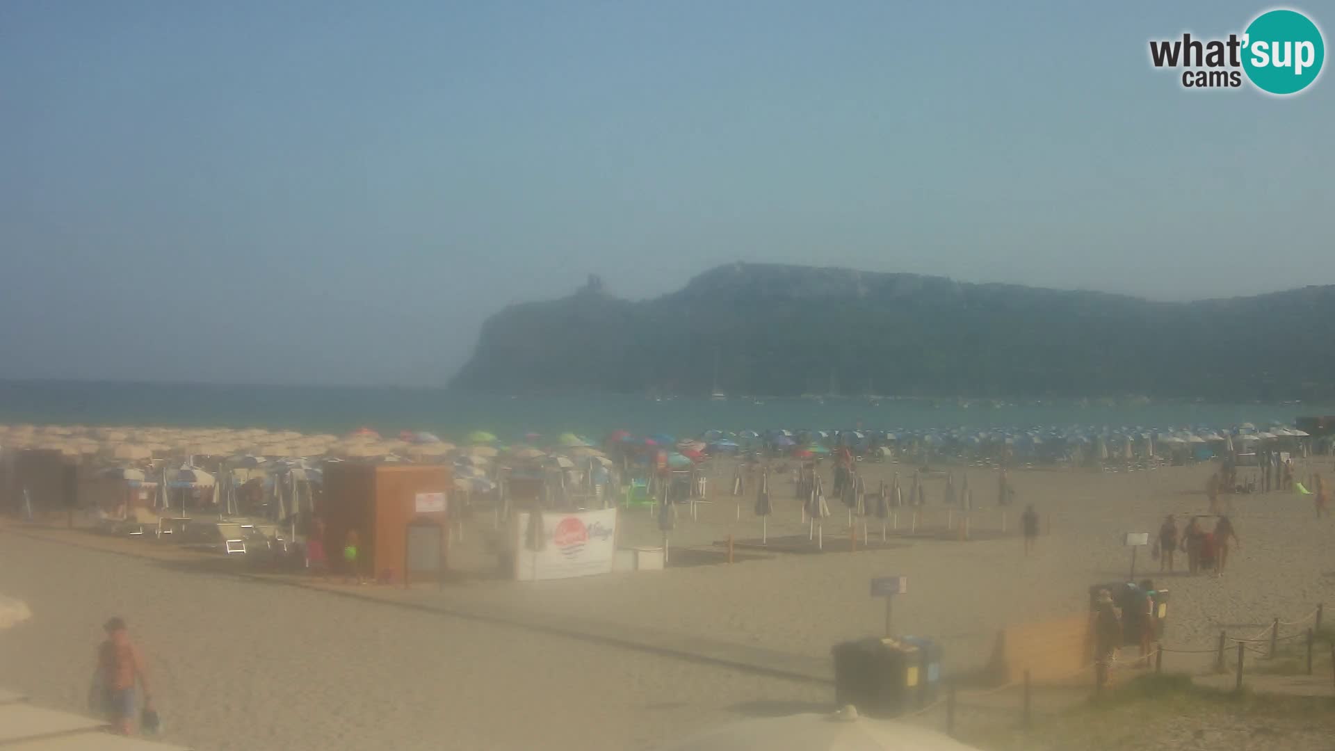 Poetto Strand Webcam | Cagliari | Sardinien
