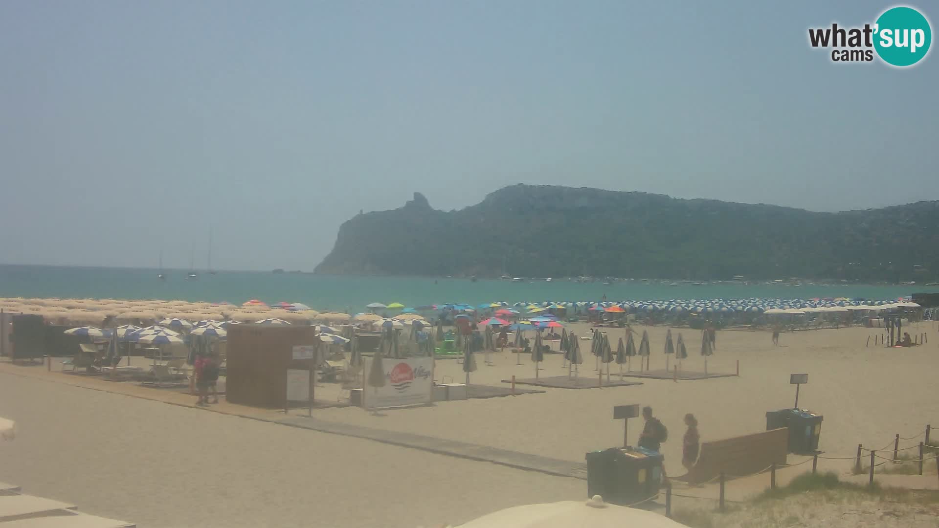 Poetto Strand Webcam | Cagliari | Sardinien