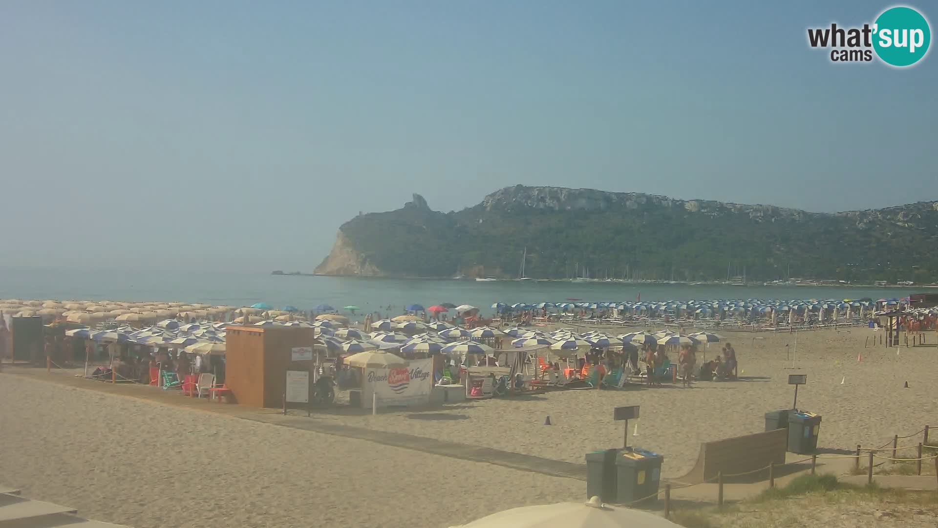 Webcam plage de Poetto | Cagliari | Sardaigne