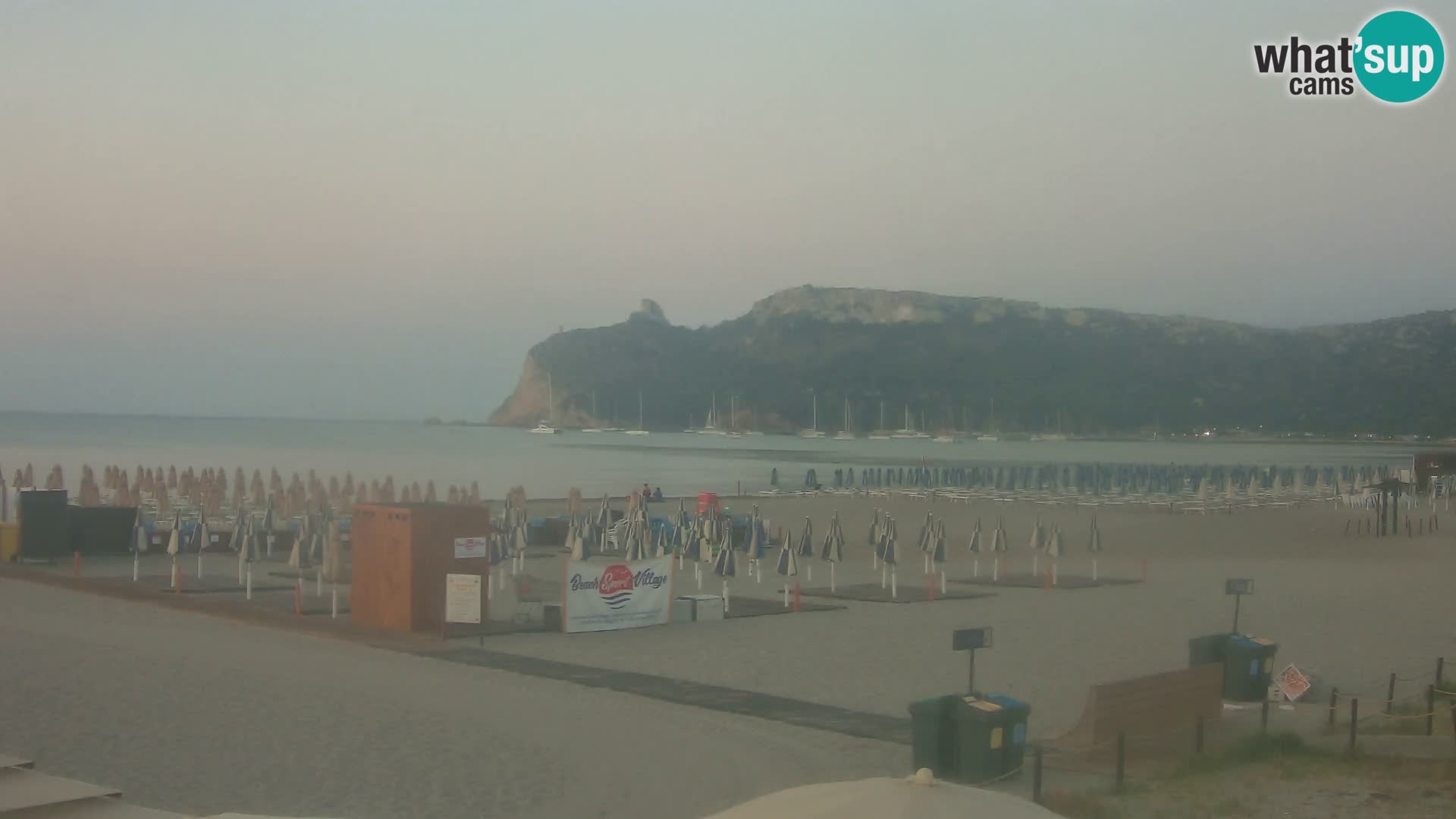 Poetto beach webcam | Cagliari | Sardinija