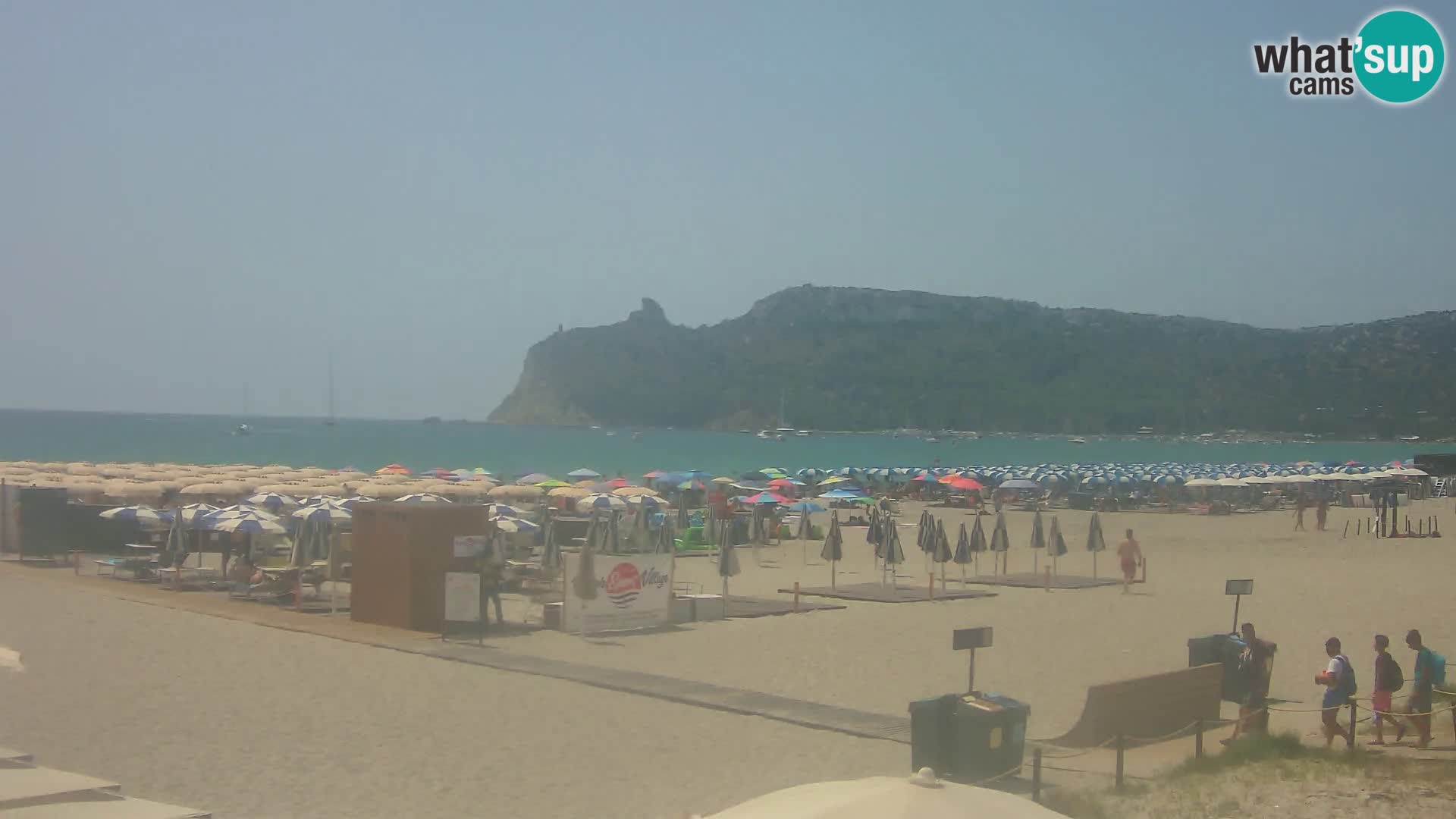Webcam plage de Poetto | Cagliari | Sardaigne