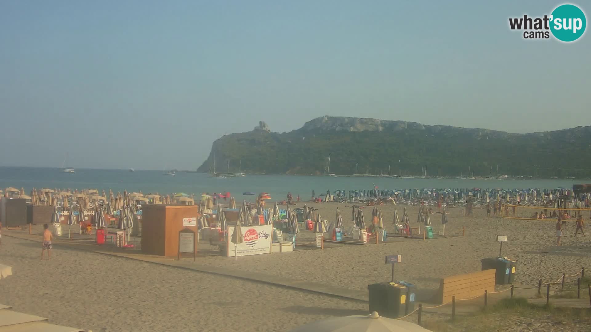 Poetto beach webcam | Cagliari | Sardinija