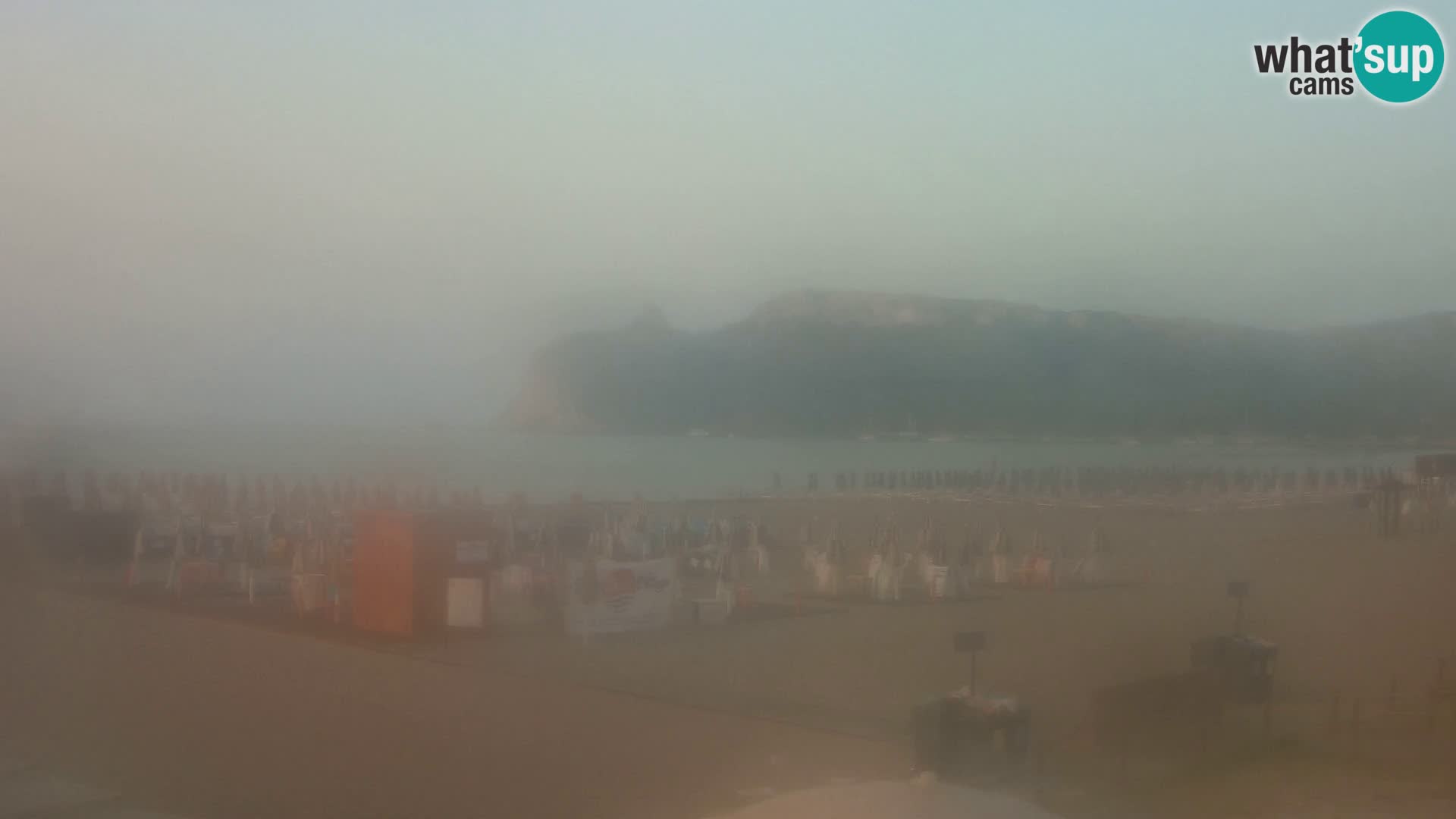 Poetto beach webcam | Cagliari | Sardinija