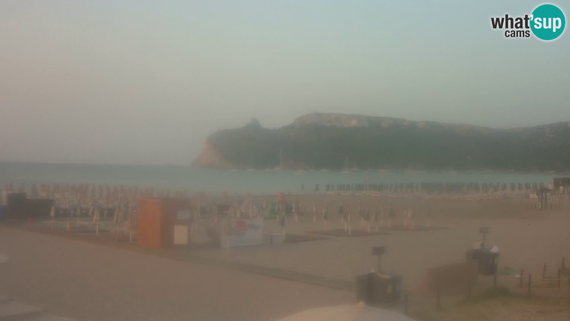 Webcam plage de Poetto | Cagliari | Sardaigne