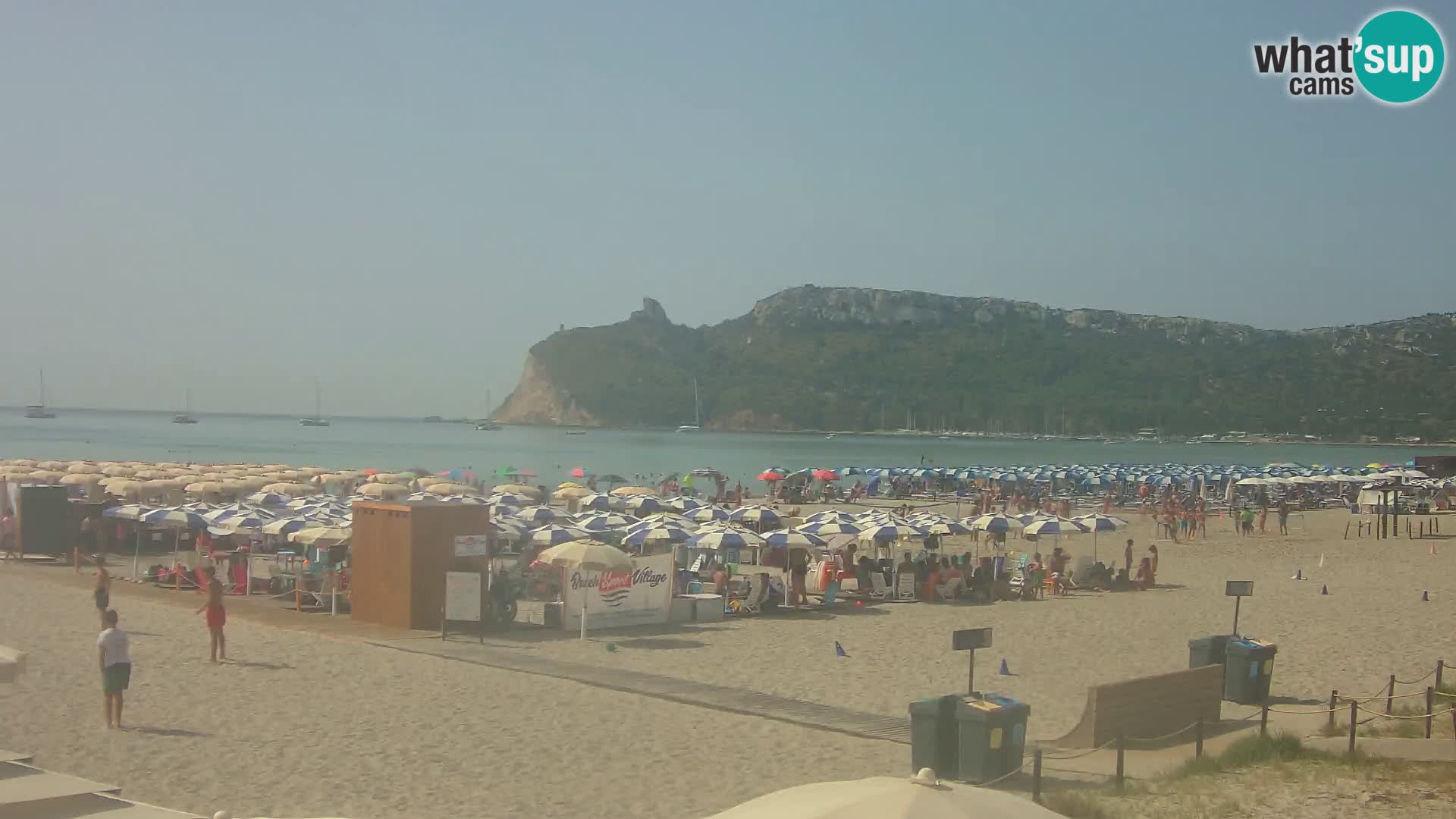 Poetto beach webcam | Cagliari | Sardinija